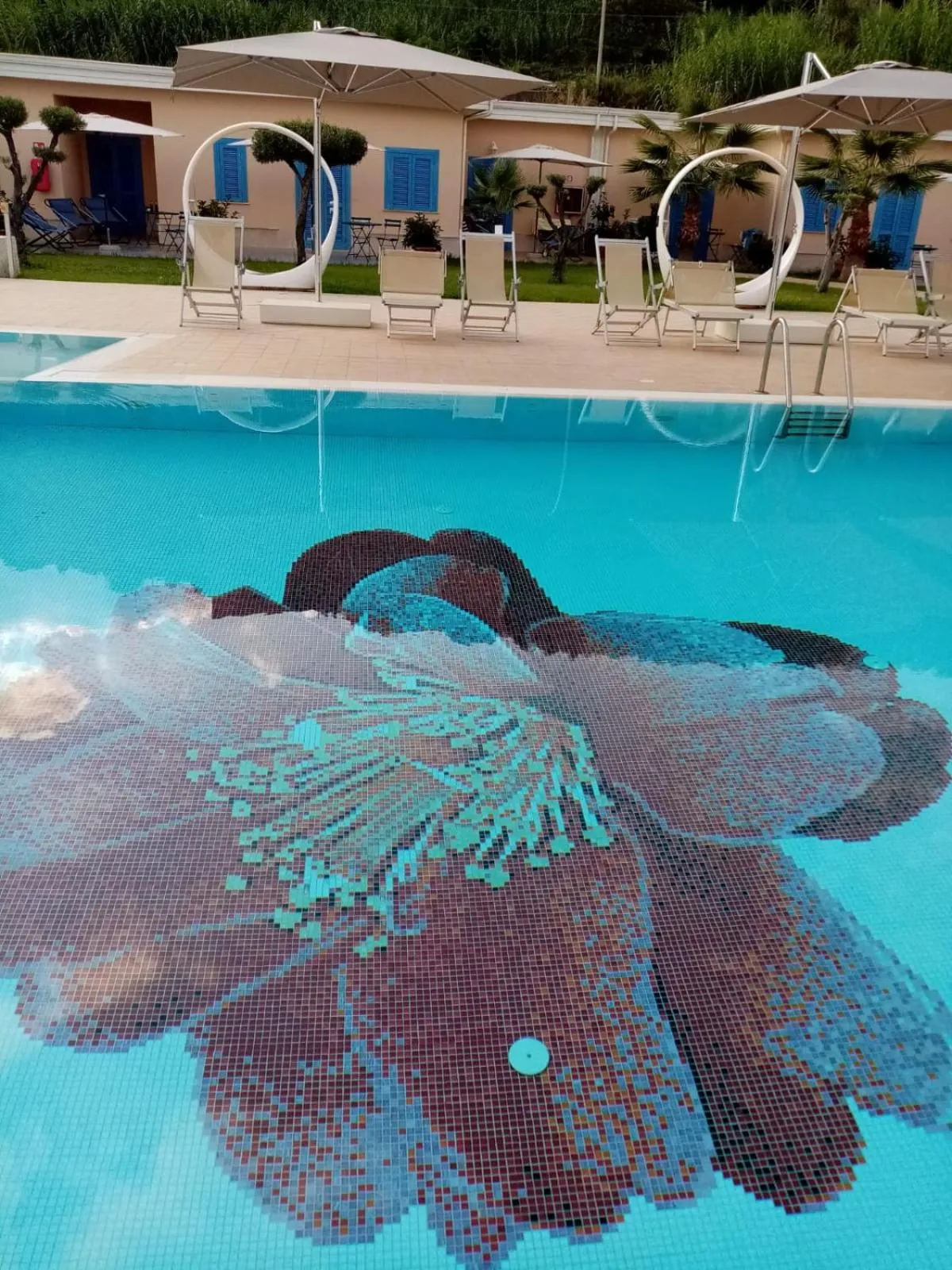 Swimming pool in Galìa Luxury Resort