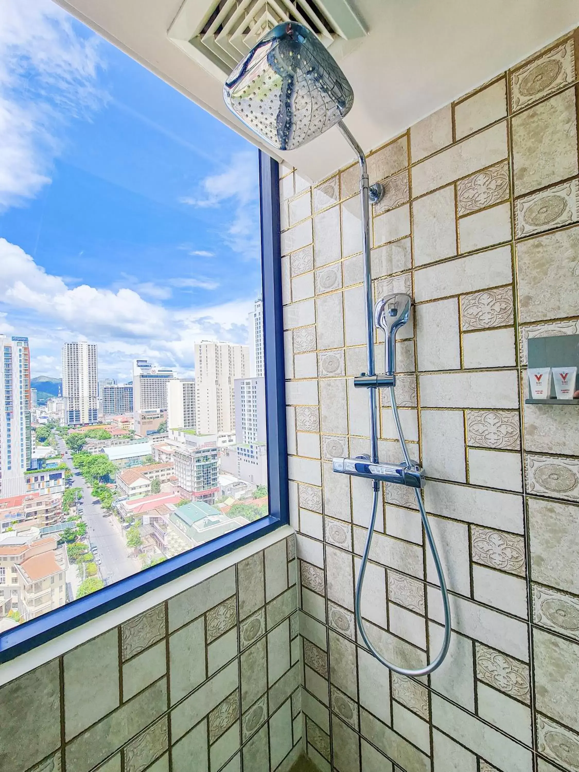 Shower, Bathroom in V Hotel Nha Trang