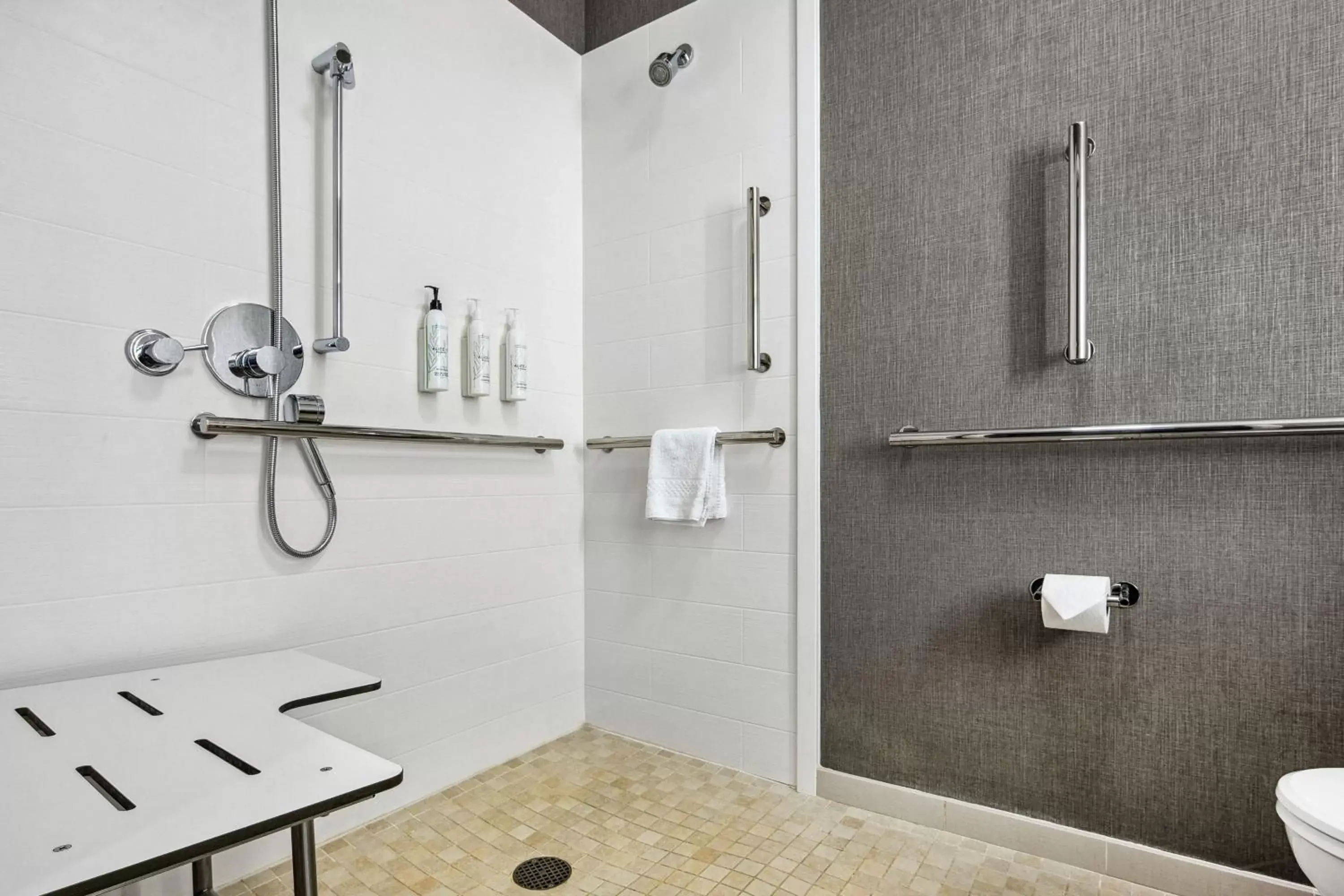 Bathroom in SpringHill Suites Anchorage Midtown