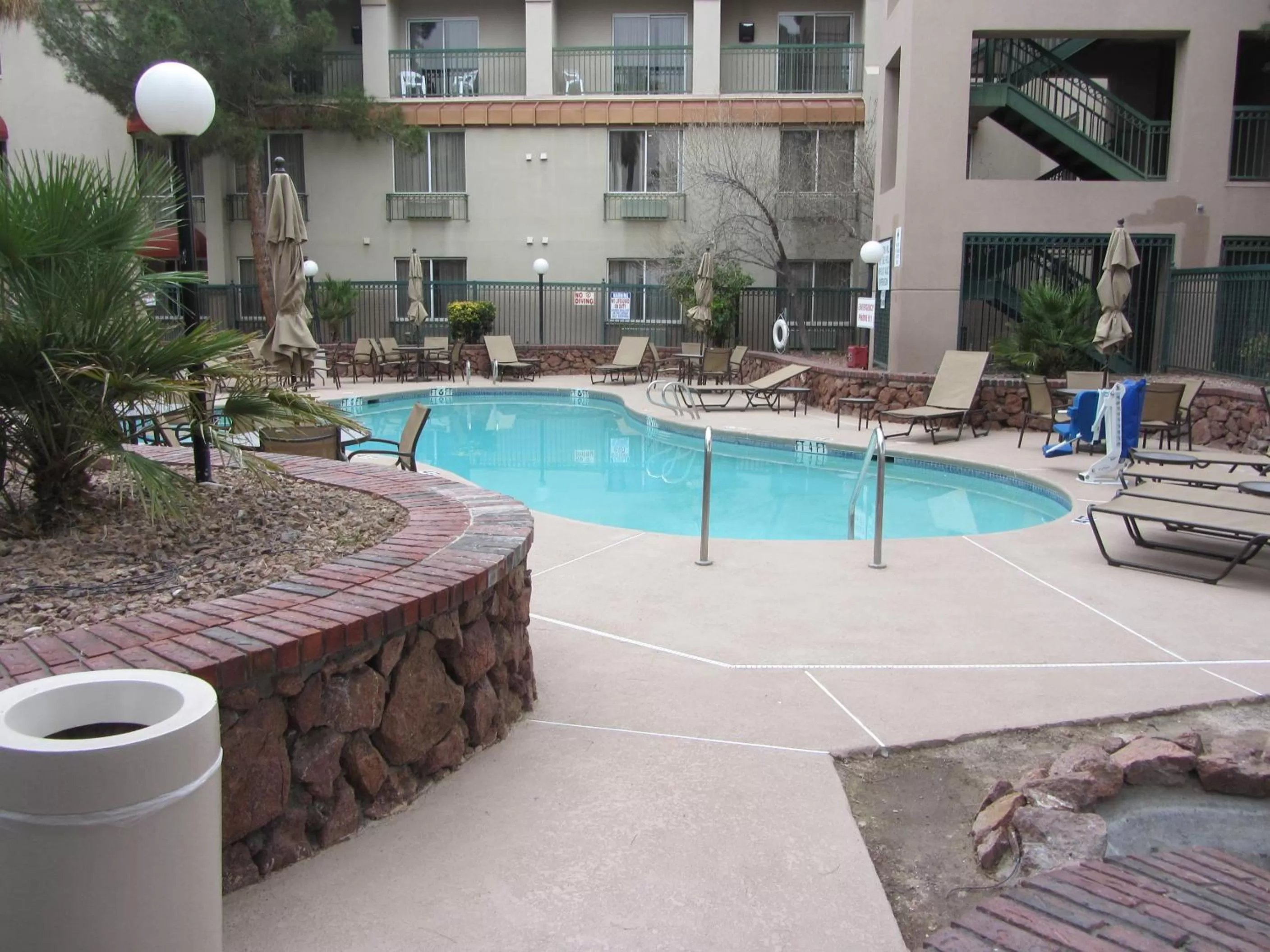 Swimming pool in Hawthorn Extended Stay by Wyndham El Paso