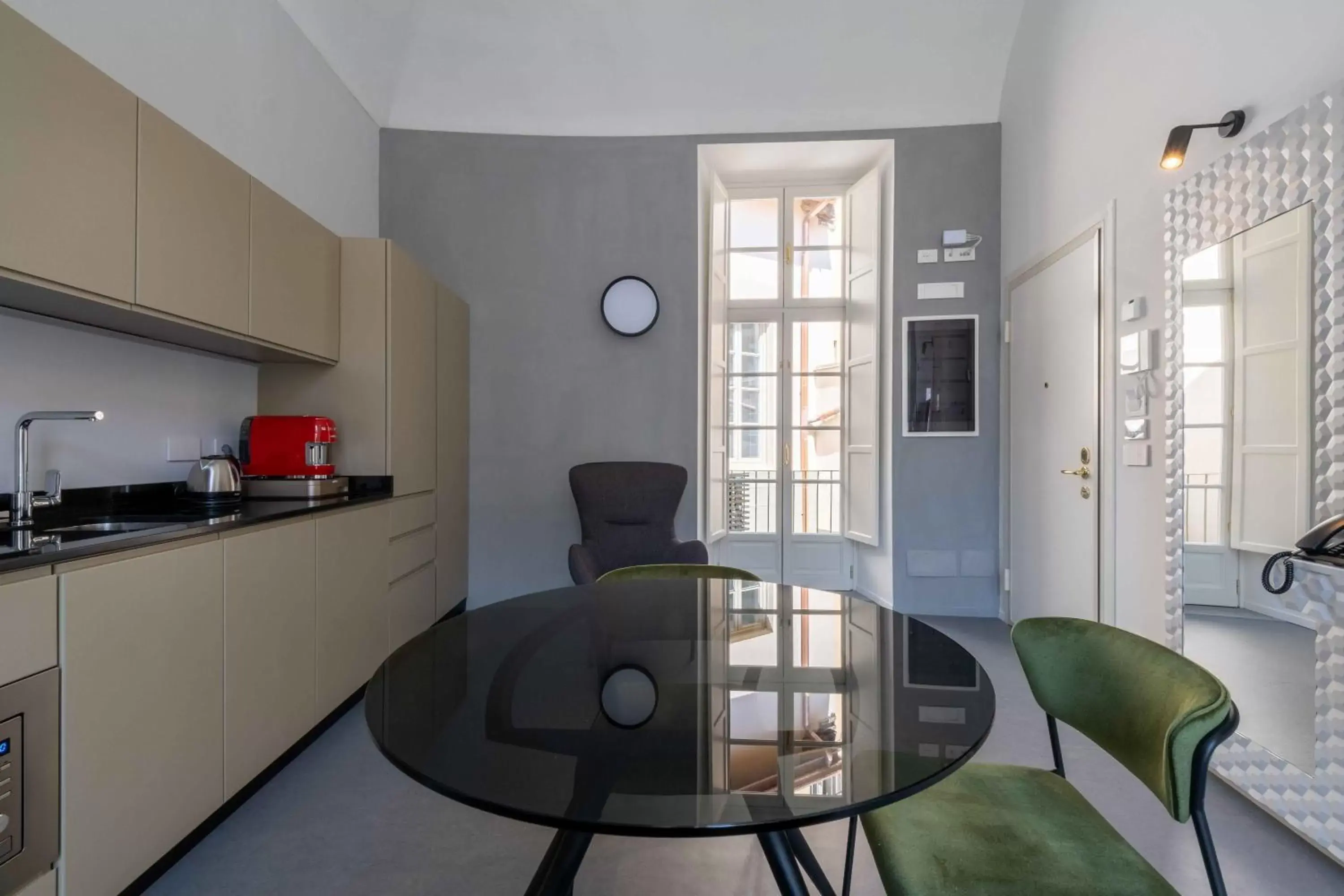 Dining area, Kitchen/Kitchenette in Oriana Homèl Torino