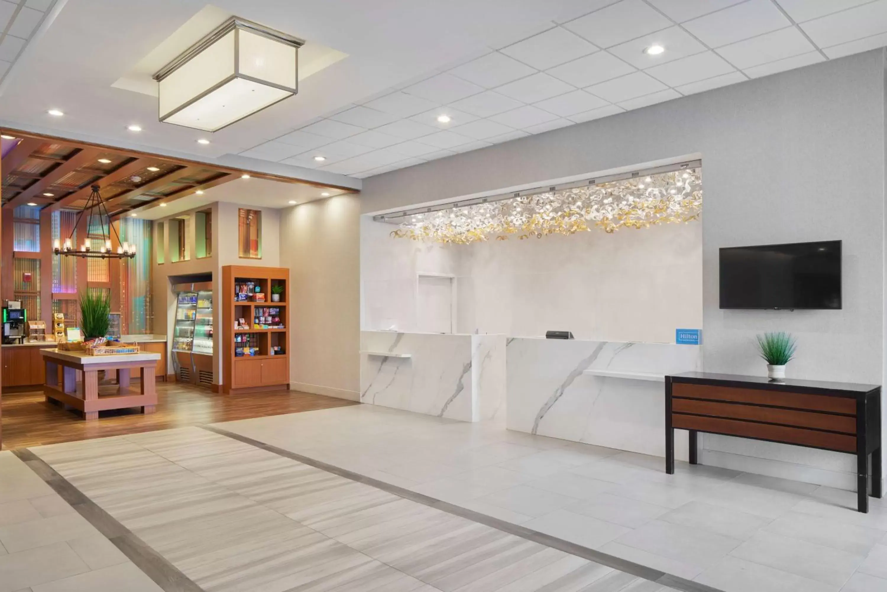 Lobby or reception, Lobby/Reception in Hilton Hasbrouck Heights-Meadowlands