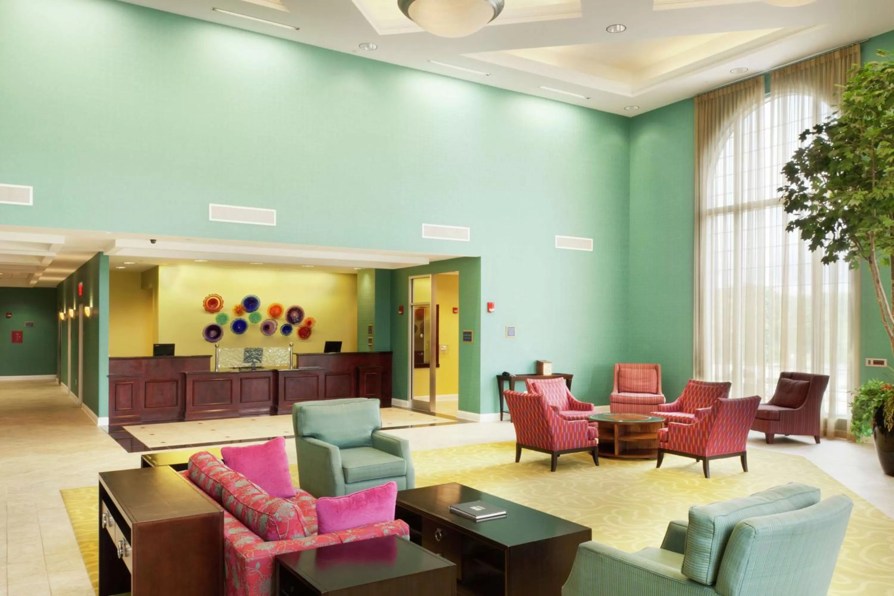 Lobby or reception in DoubleTree by Hilton Greensboro