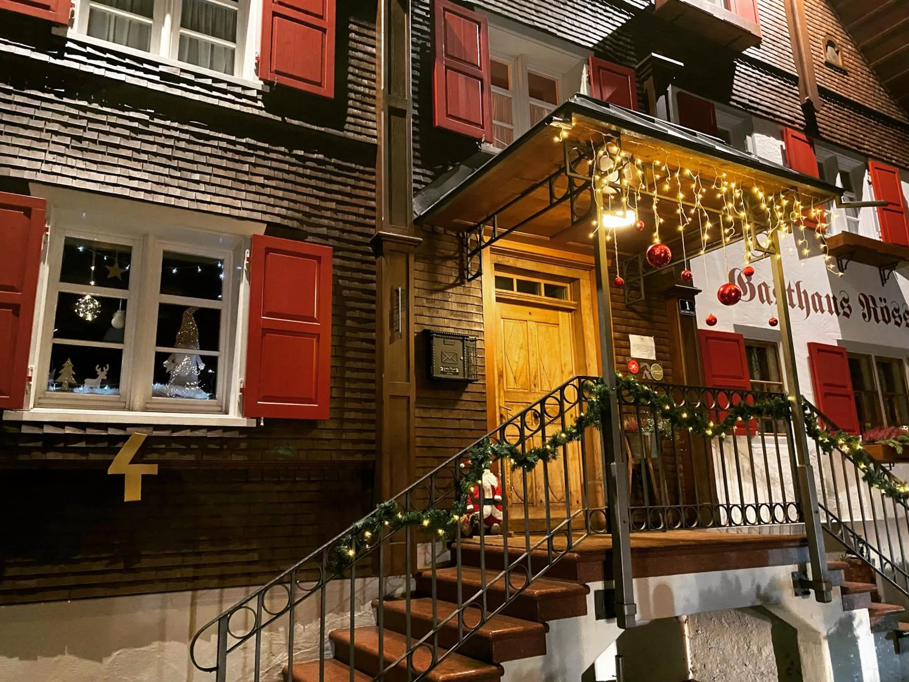 Property building in Gasthaus Rössle