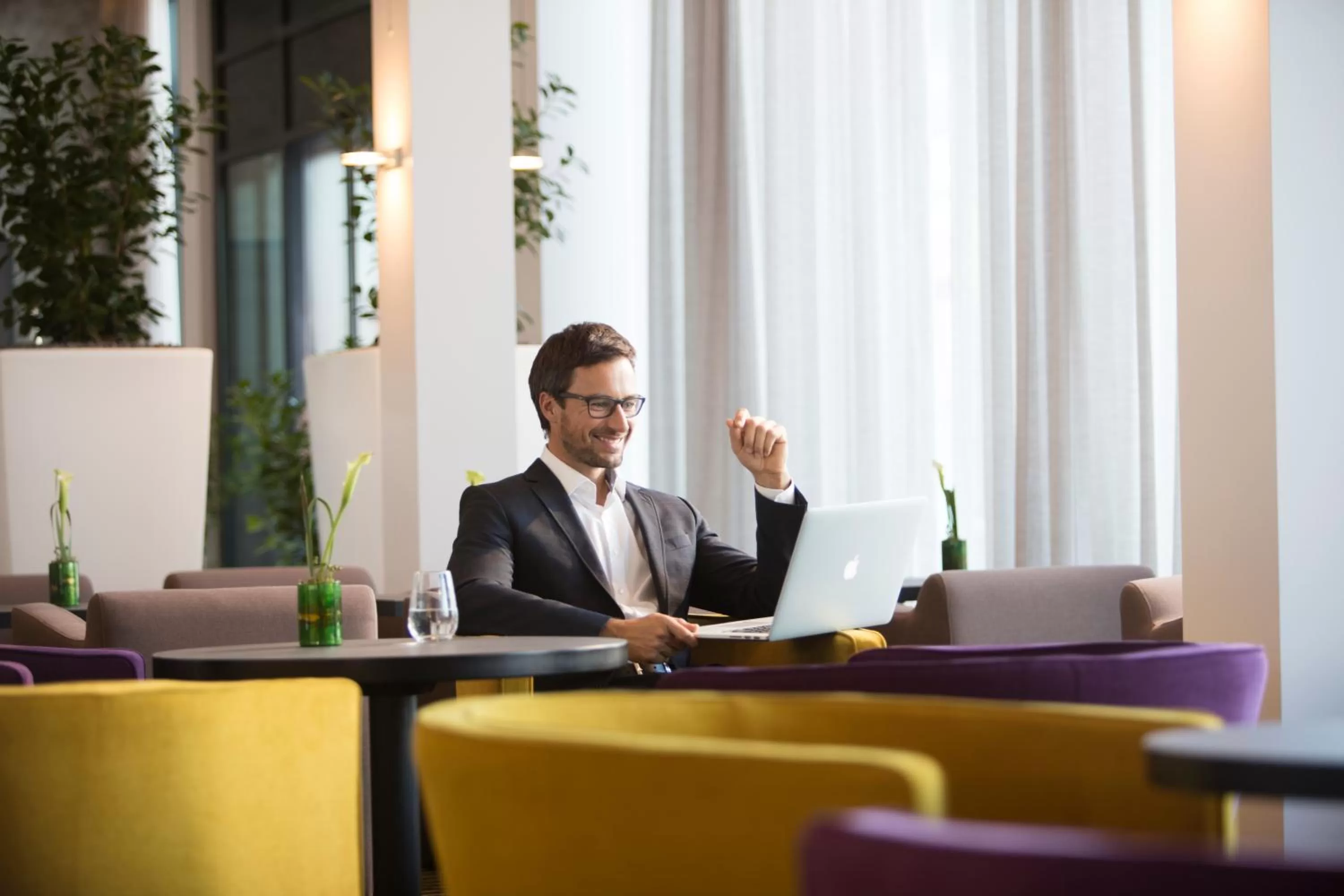 Lobby or reception in Vital Hotel Frankfurt