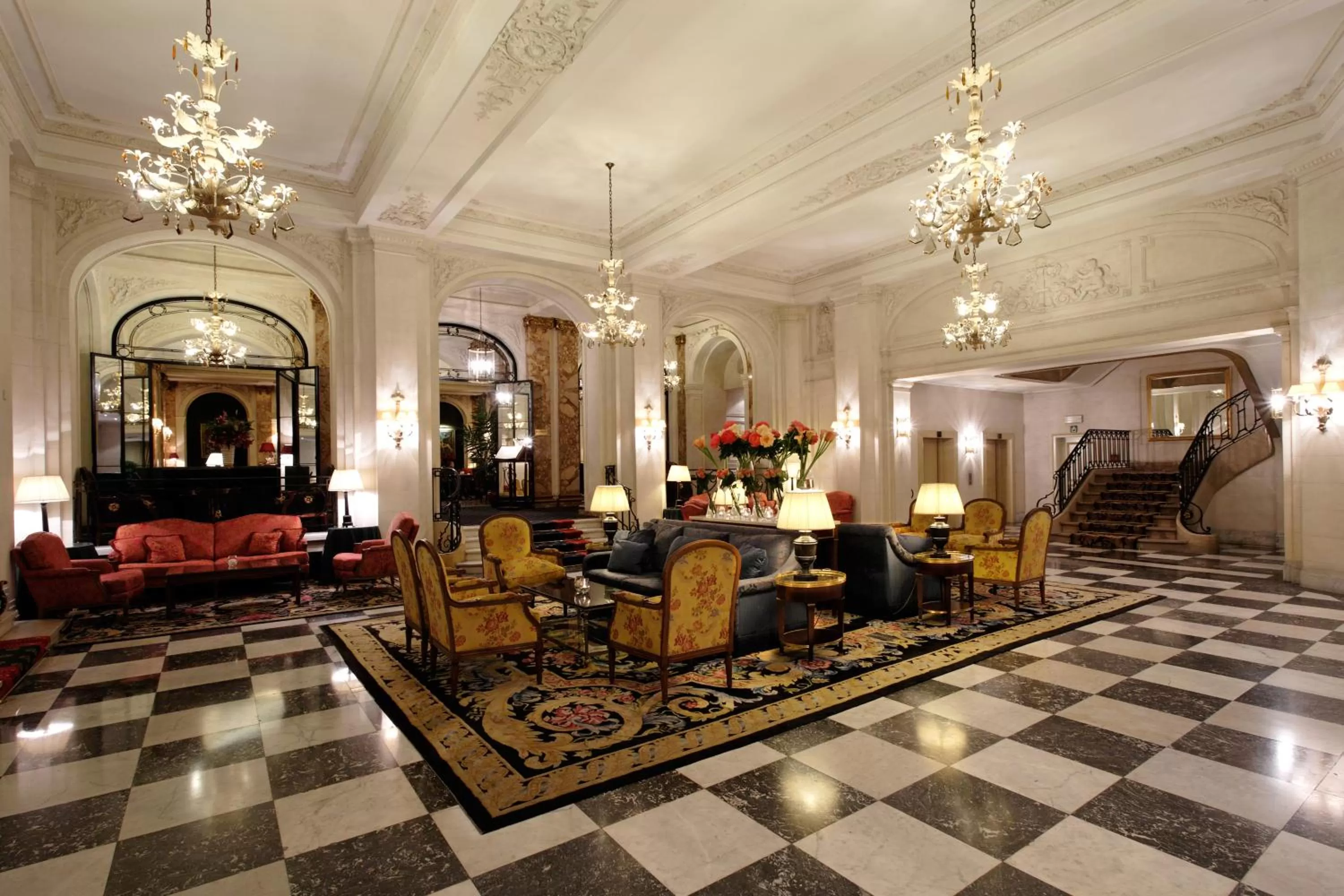 Lobby or reception in Hotel Le Plaza Brussels