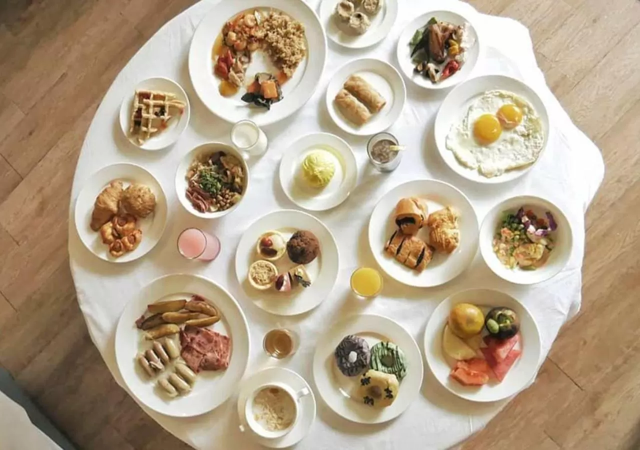 Buffet breakfast in Aston Sentul Lake Resort & Conference Center