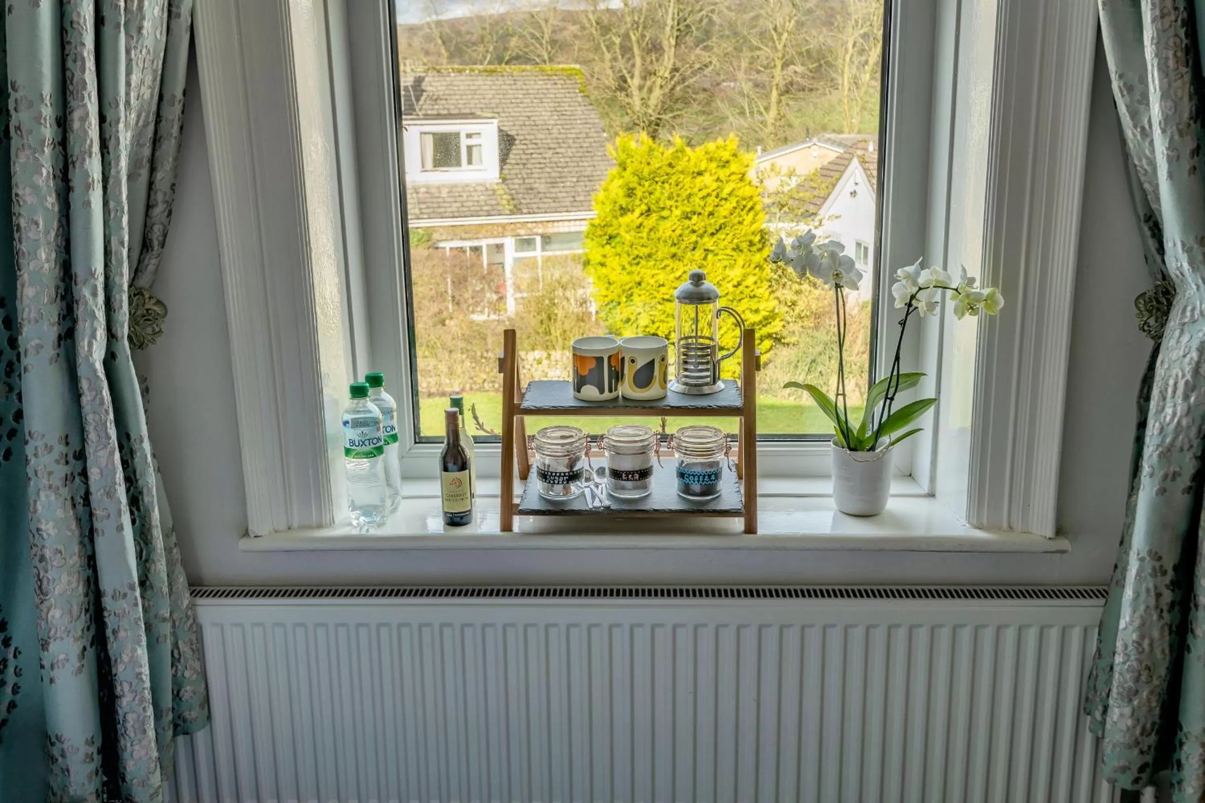 Garden view in Craiglands Bed and Breakfast, Grassington