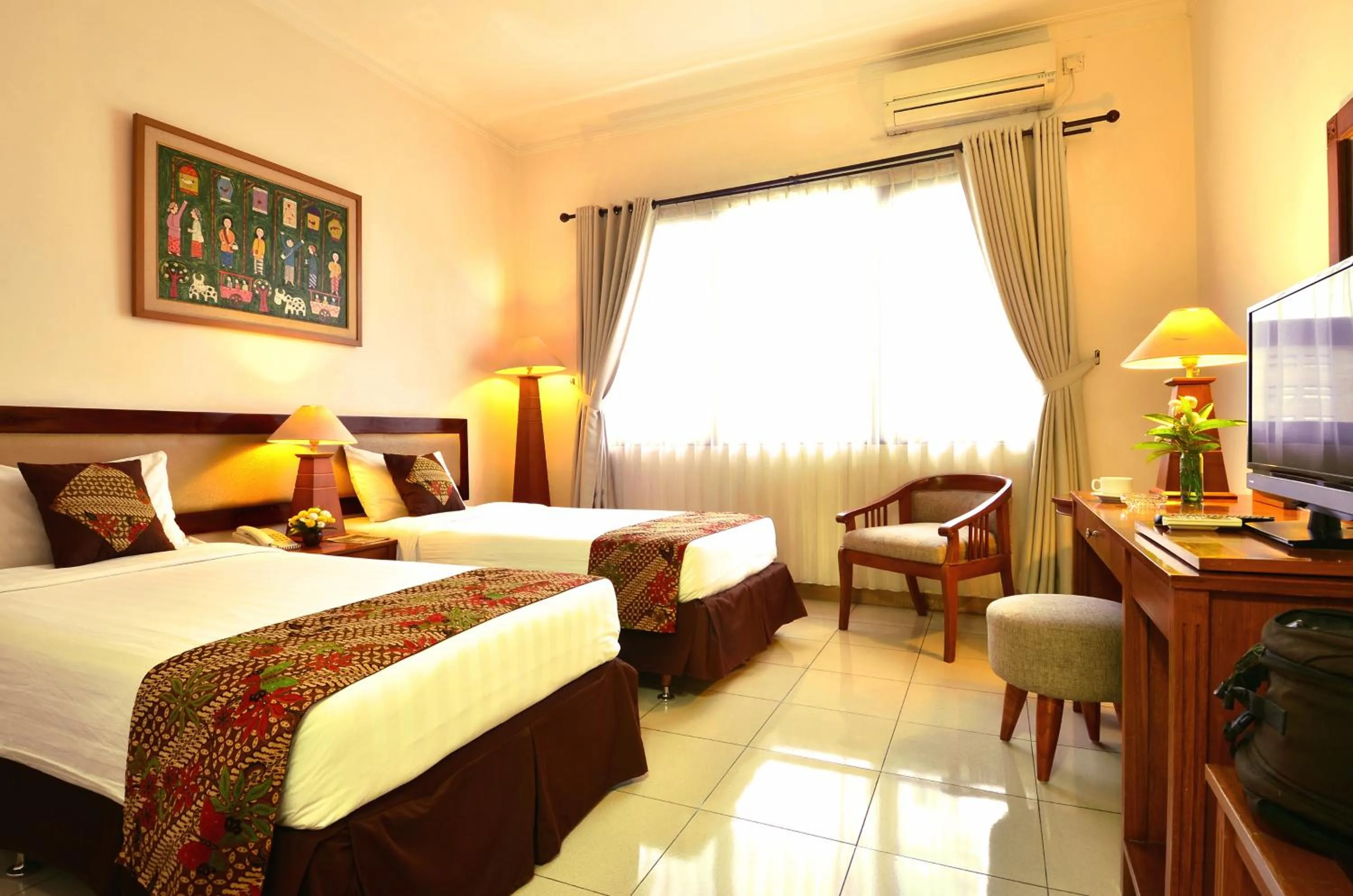 Superior Twin Room in Griya Sentana Hotel