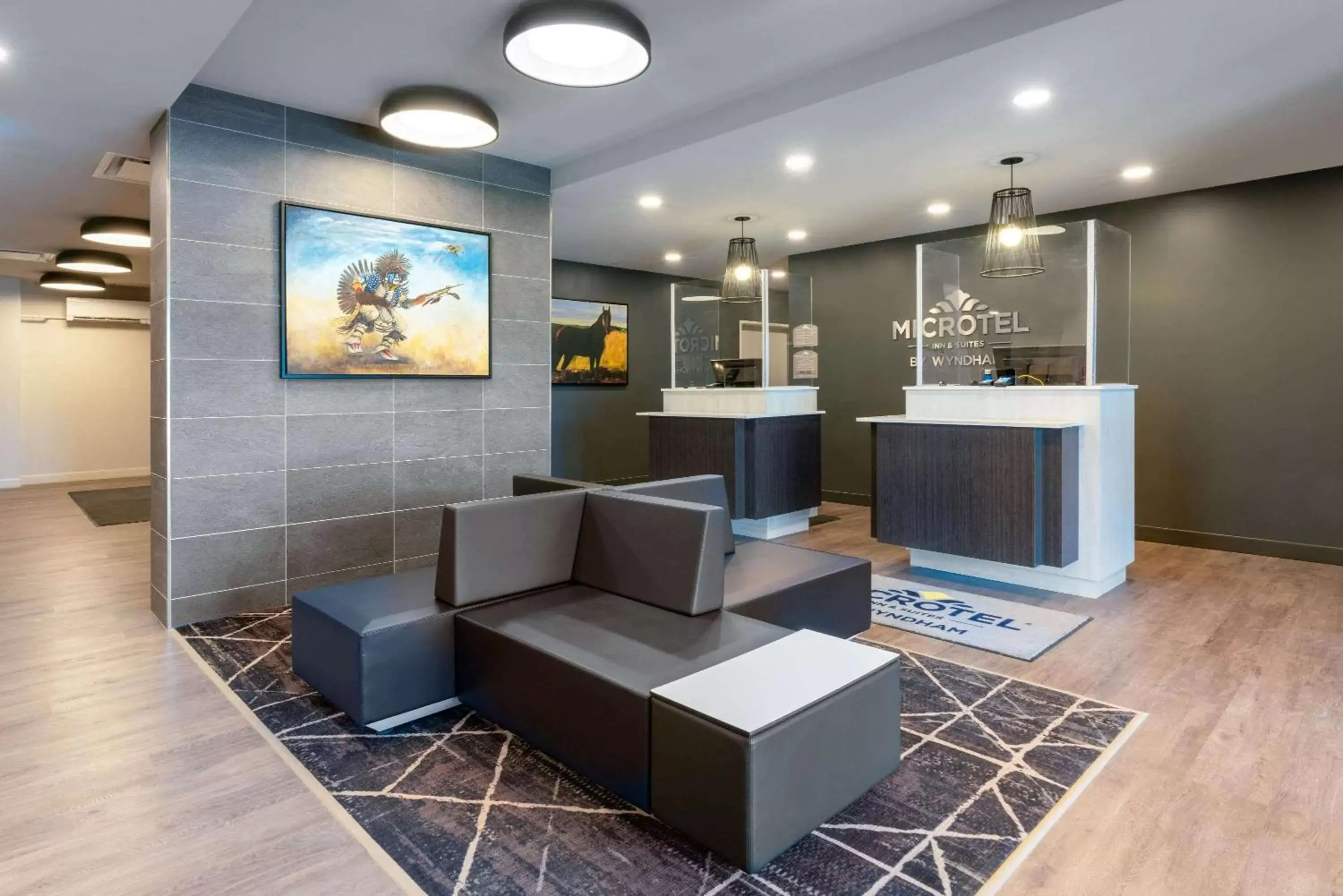 Lobby or reception, Lobby/Reception in Microtel Inn & Suites by Wyndham Portage La Prairie