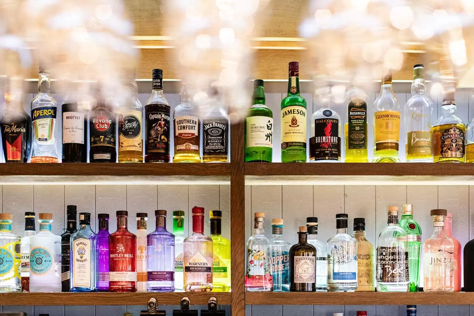 Alcoholic drinks in The Royal Oak