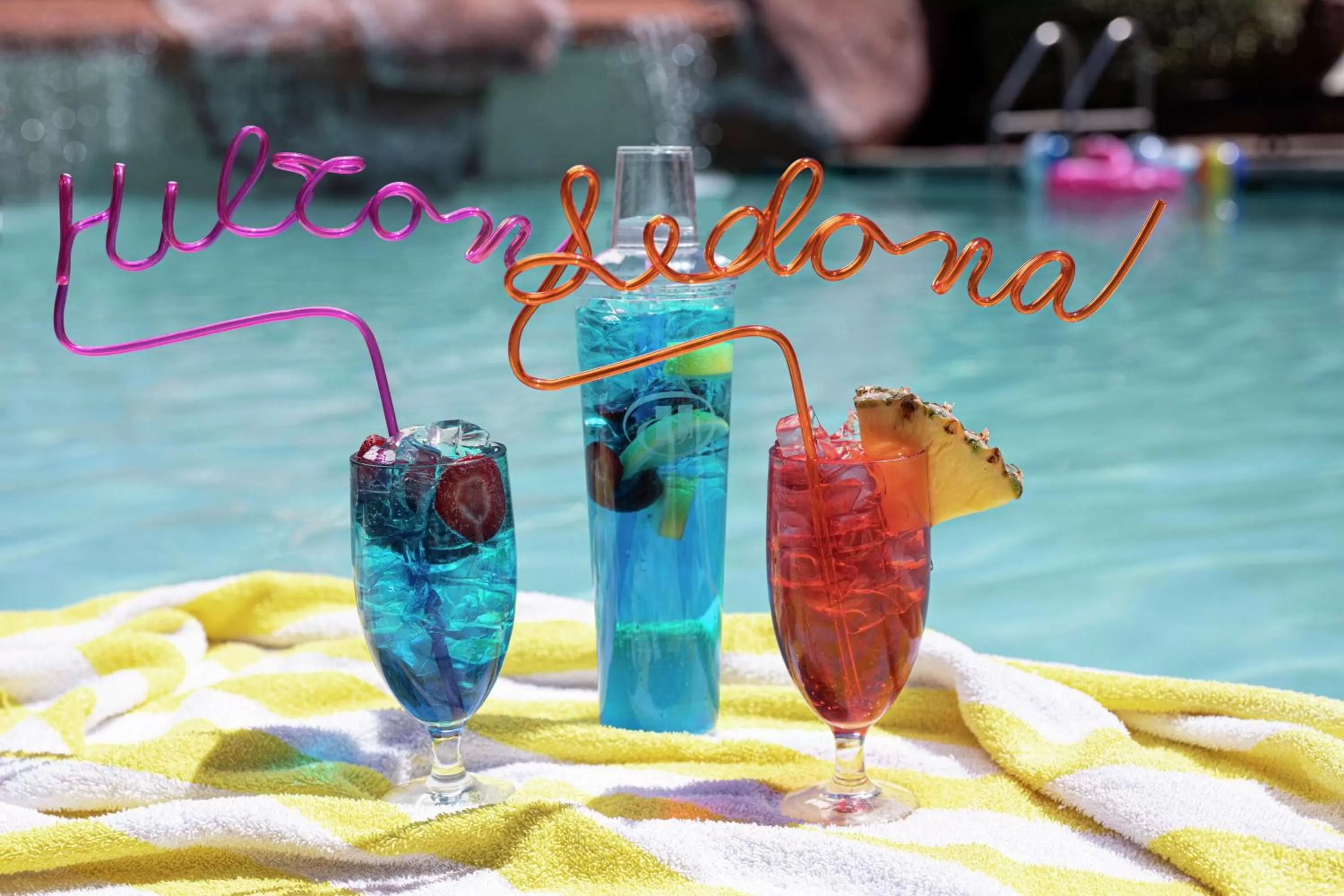 Pool view in Hilton Sedona Resort at Bell Rock