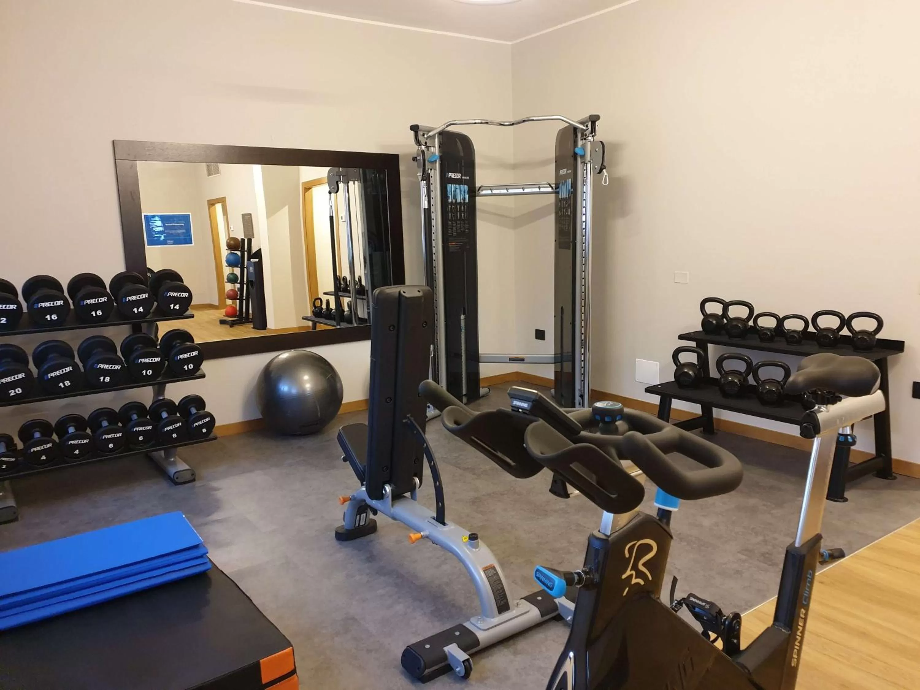 Fitness centre/facilities in DoubleTree by Hilton Brescia