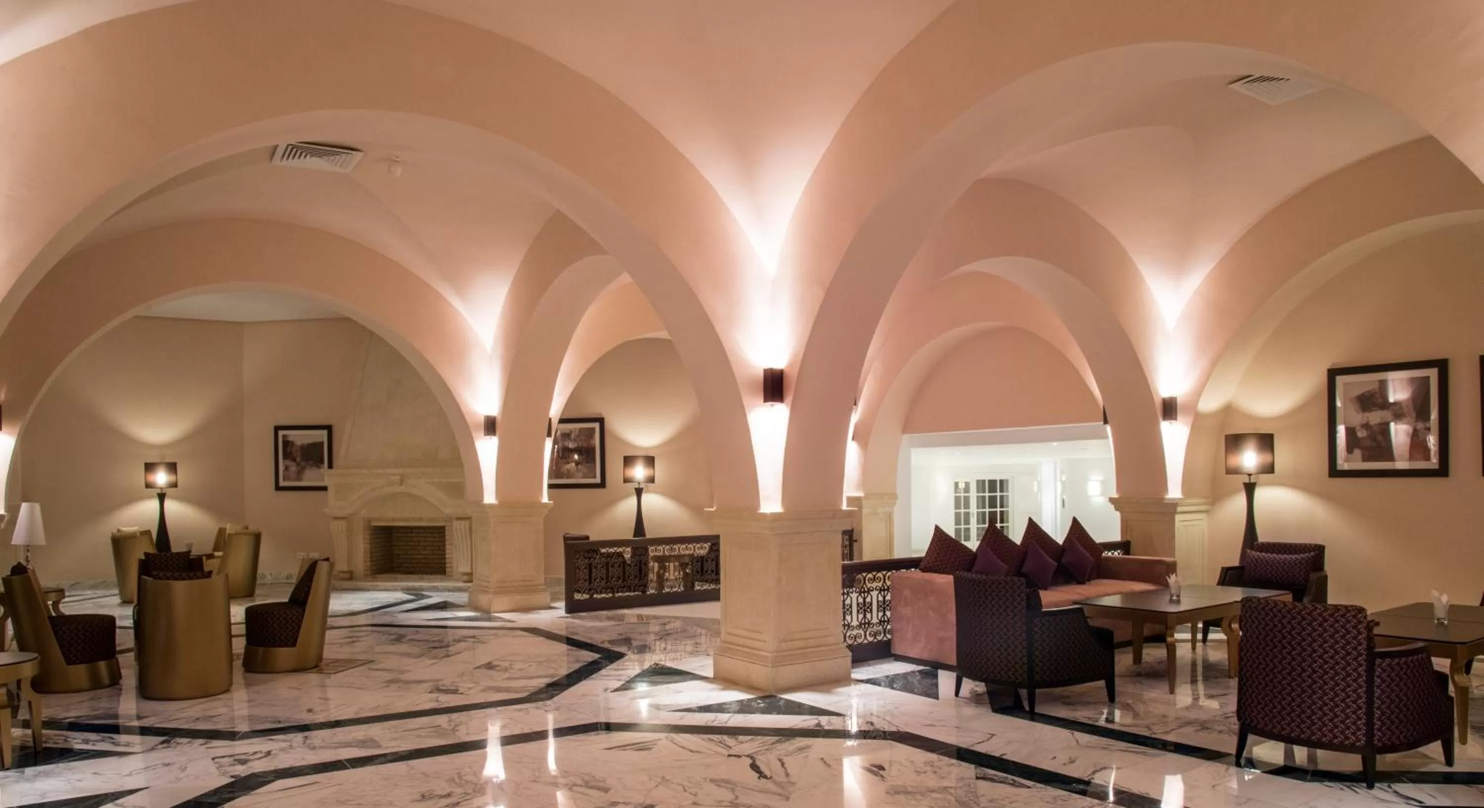 Lobby or reception in Radisson Blu Resort & Thalasso Hammamet