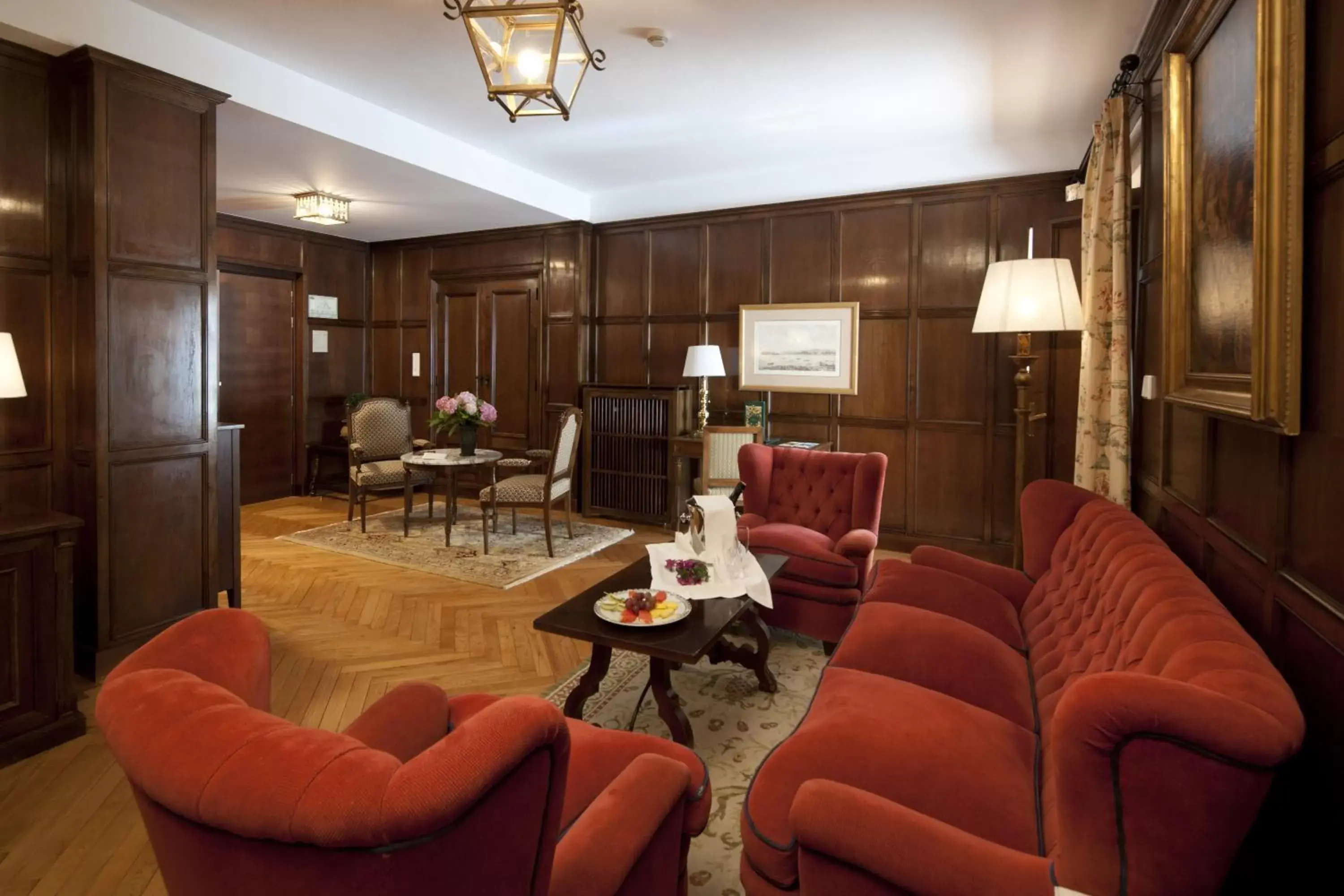 Living room, Seating Area in Parador de Ribadeo