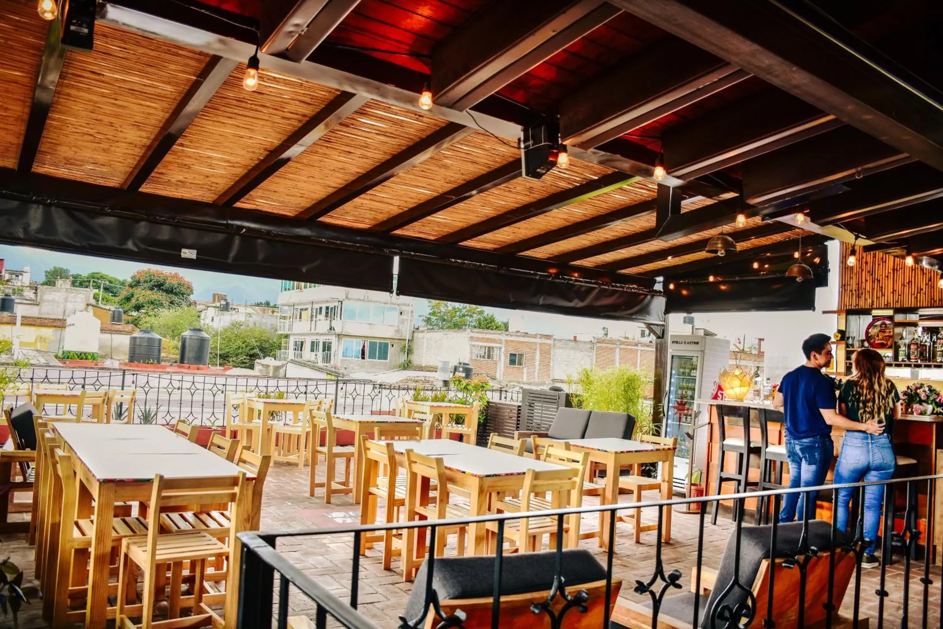 Balcony/Terrace, Restaurant/Places to Eat in Hotel Boutique Casa Abuela Maria