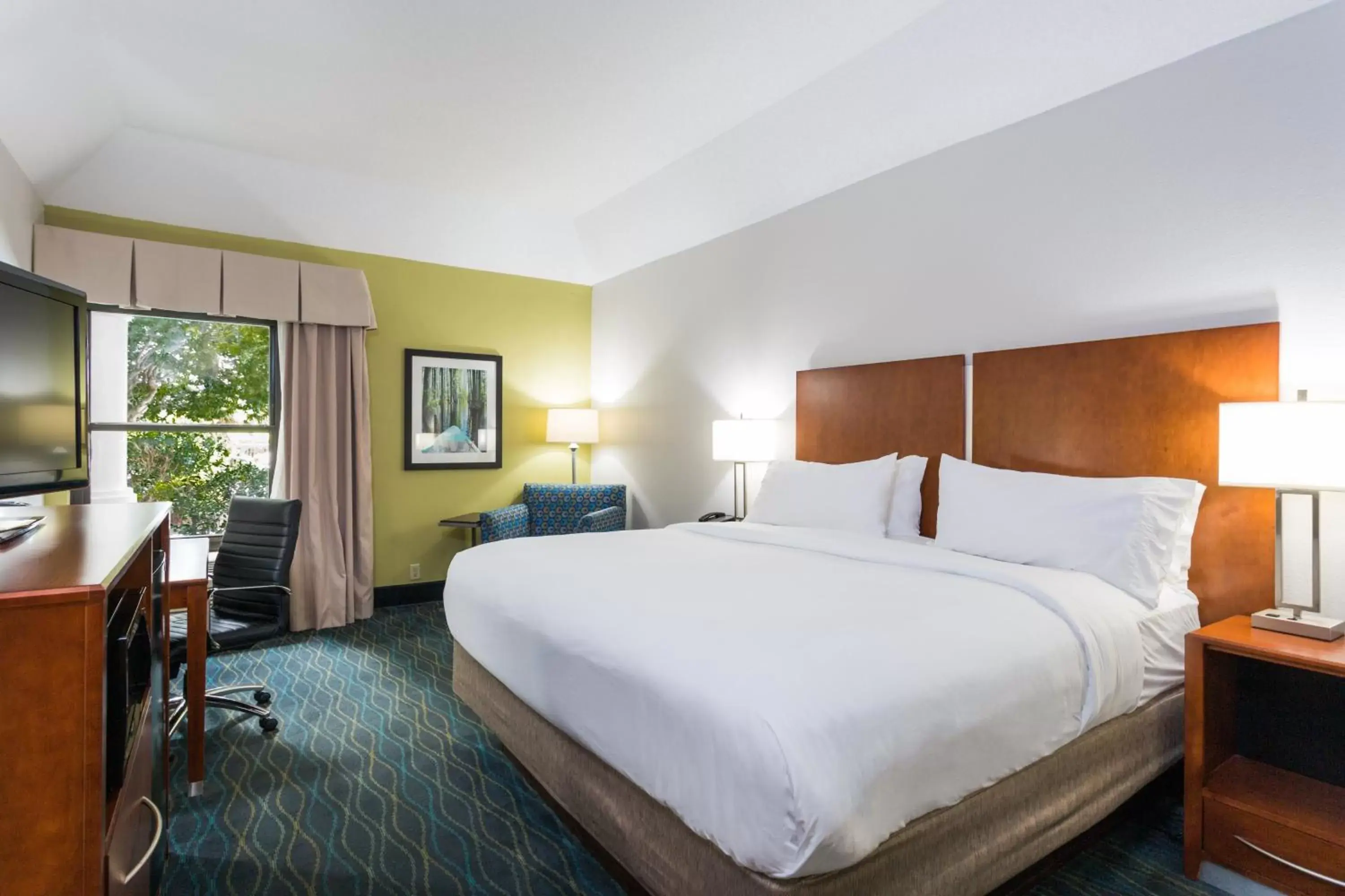 Photo of the whole room, Bed in Holiday Inn Express & Suites Wilmington-University Center, an IHG Hotel