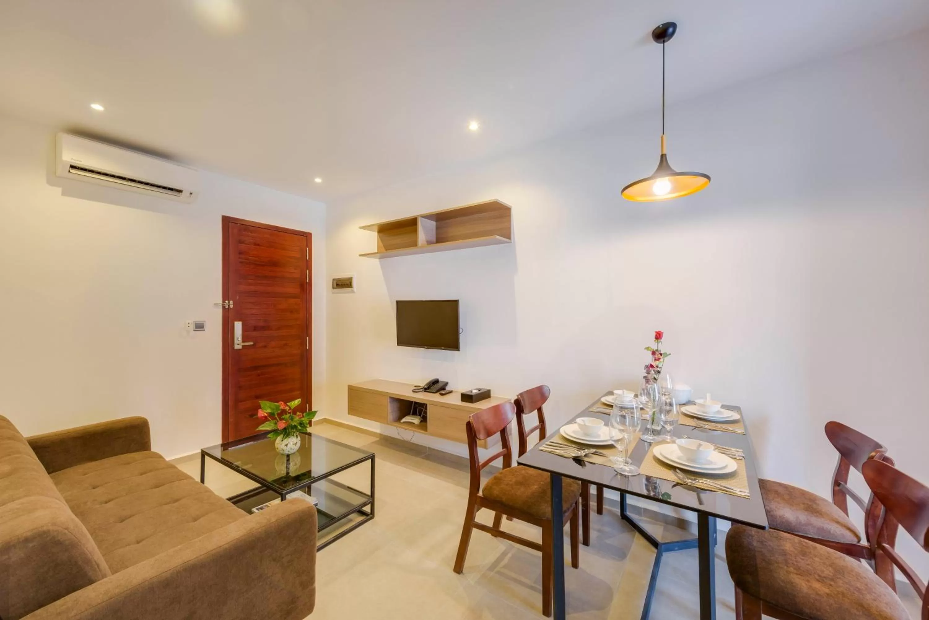 Seating area in Residence 105 Hotel and Apartment