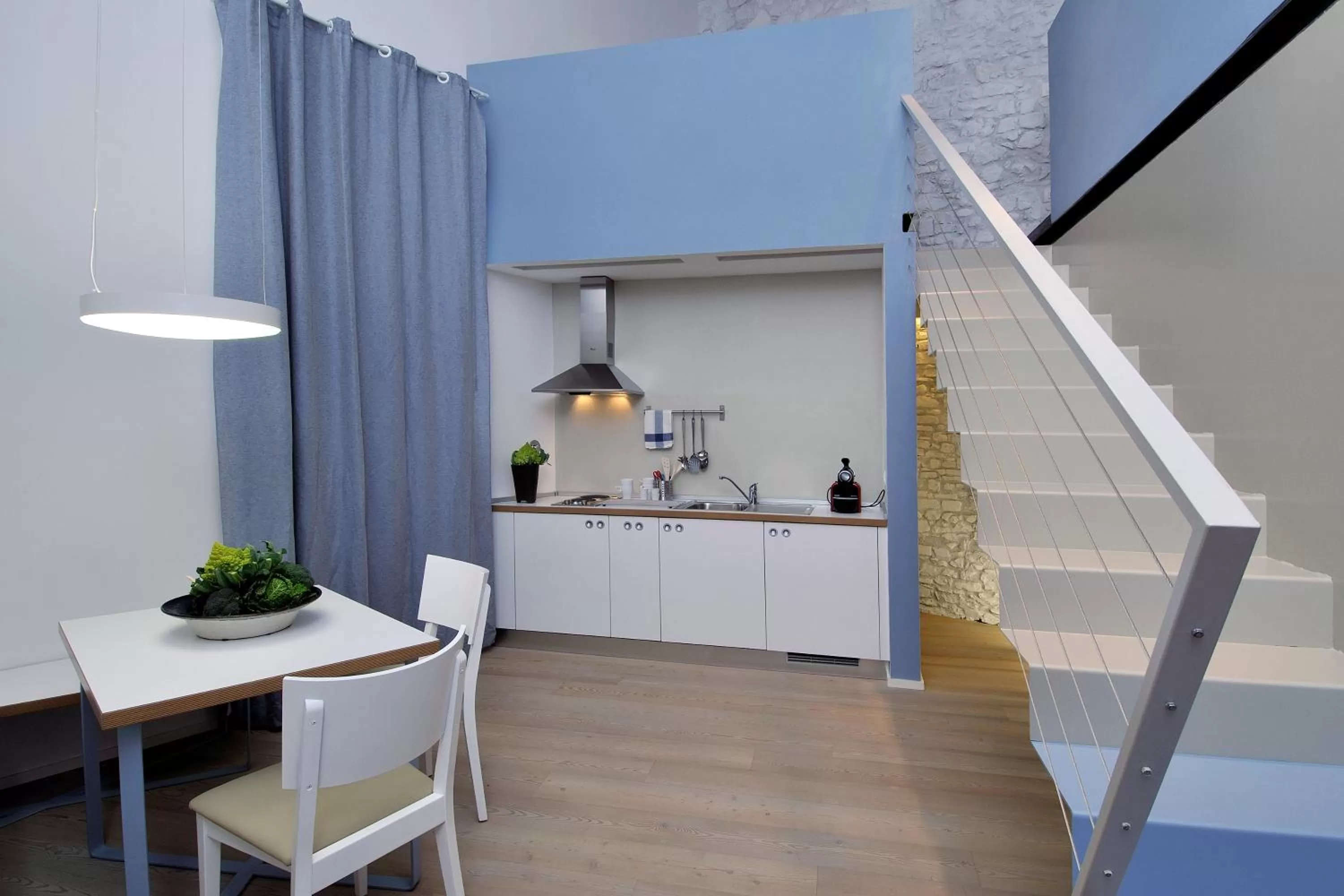 Kitchen or kitchenette in Villa Aruch