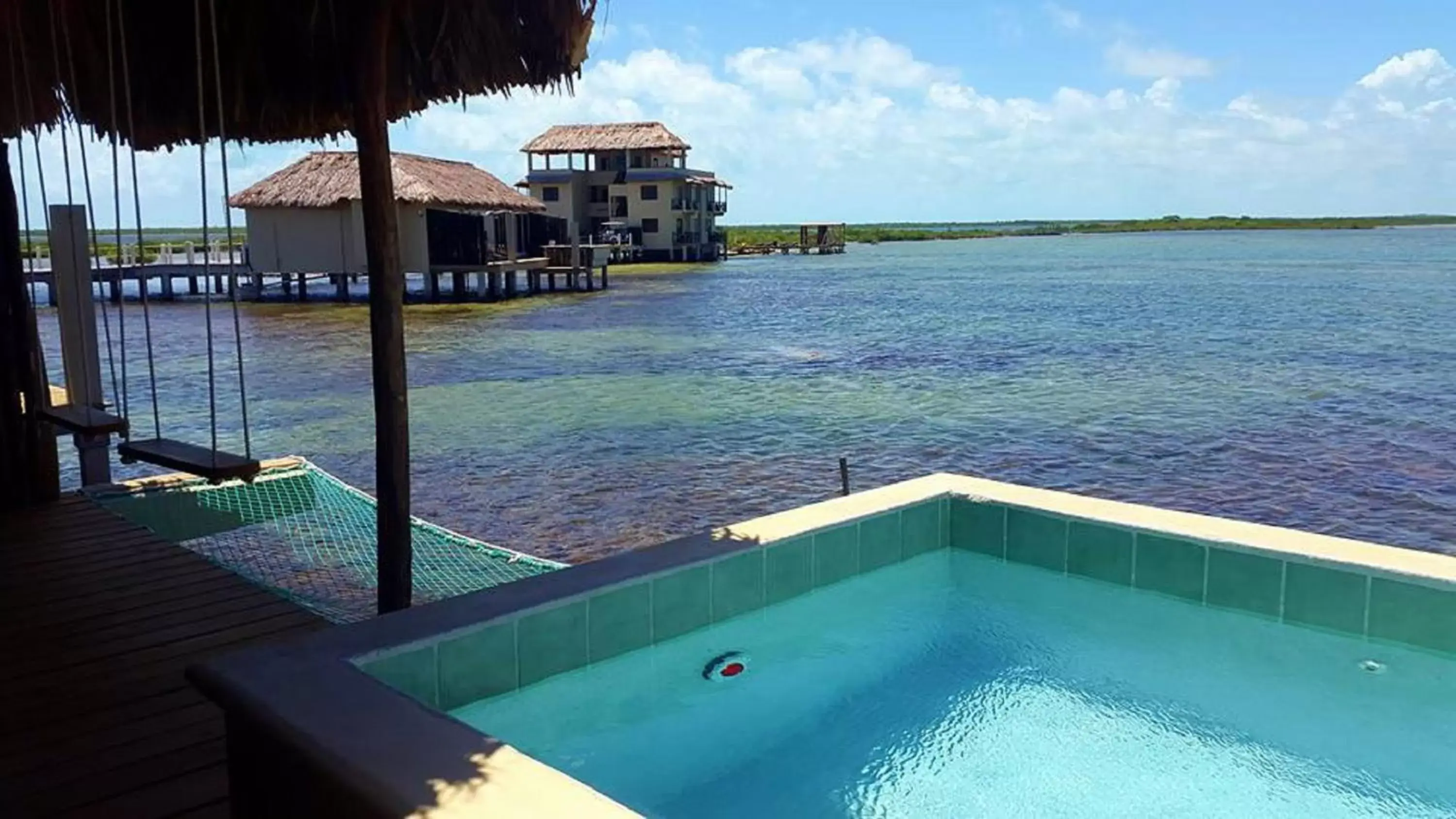 Balcony/Terrace in Lina Point Belize Overwater Resort
