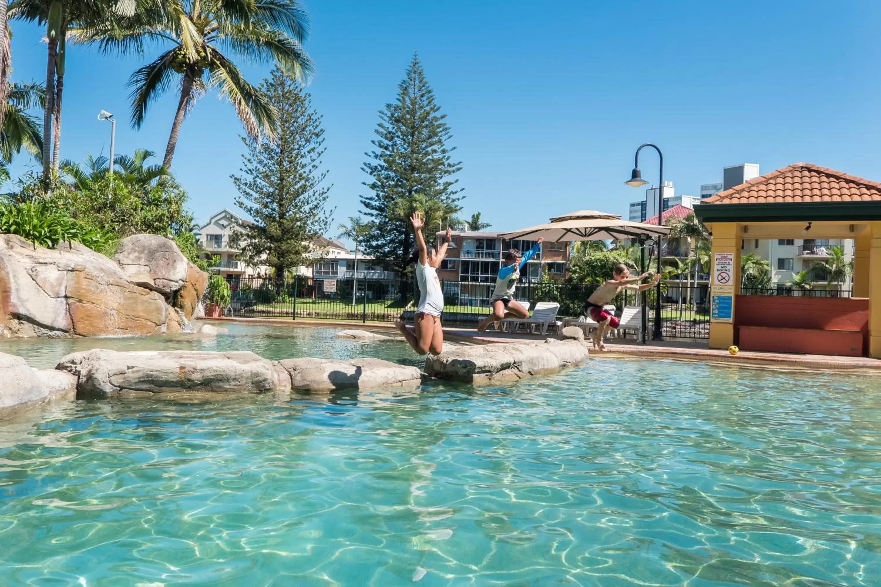 Swimming Pool in Paradise Island Resort