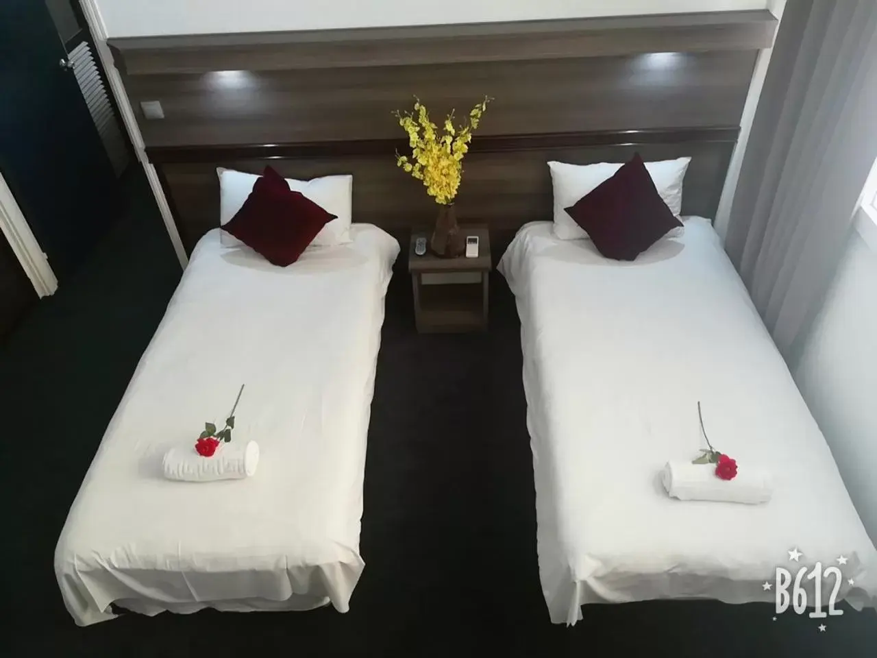 Bed in Hotel Le Paris