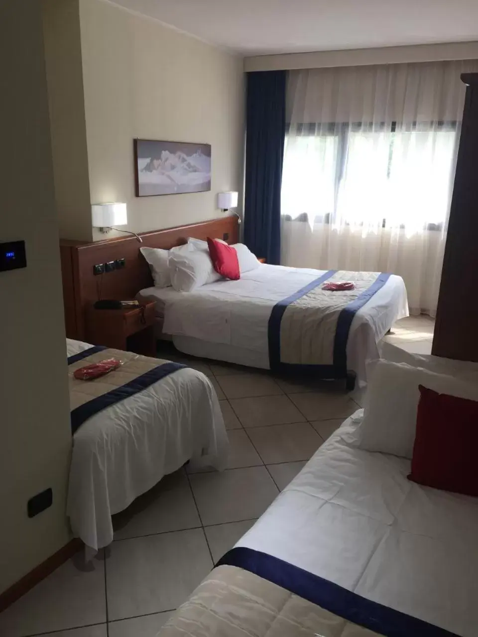 Bed in Green Hotel Ninfa Bed in Green Hotel Ninfa