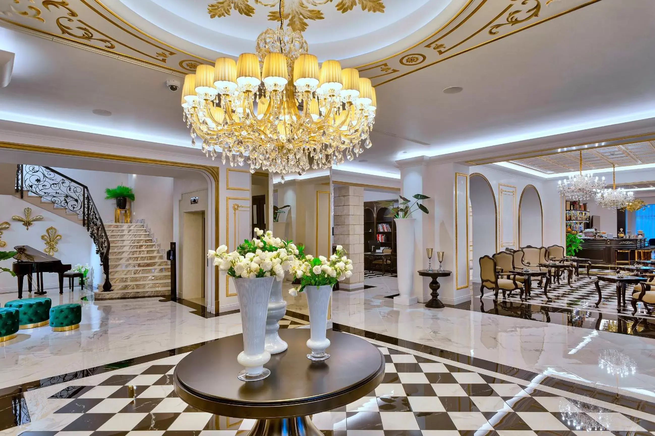 Lobby or reception in Hotel Premiere Abano