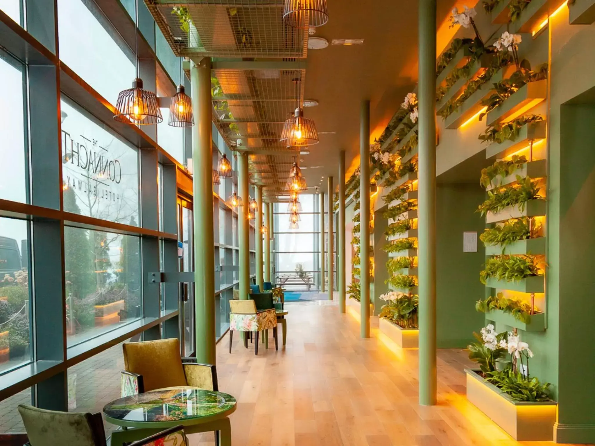 Lobby or reception in The Connacht Hotel Lobby or reception in The Connacht Hotel