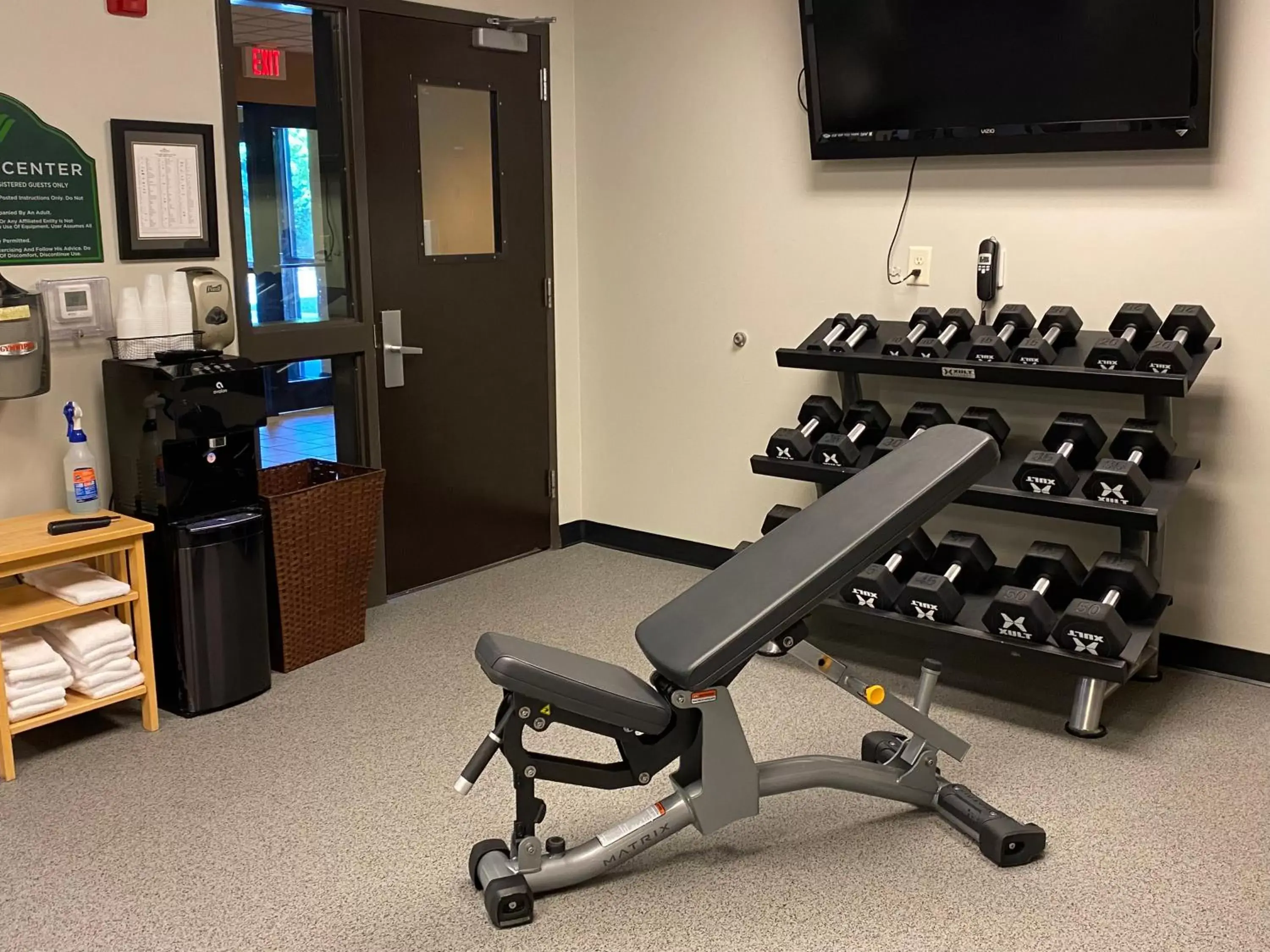 Fitness centre/facilities, Fitness Center/Facilities in Wingate by Wyndham State Arena Raleigh/Cary Hotel