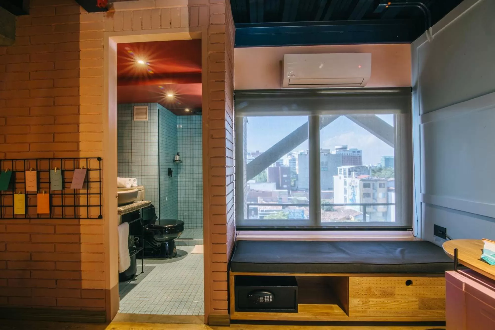 City view in The Somos Beats Hotel & Rooftop