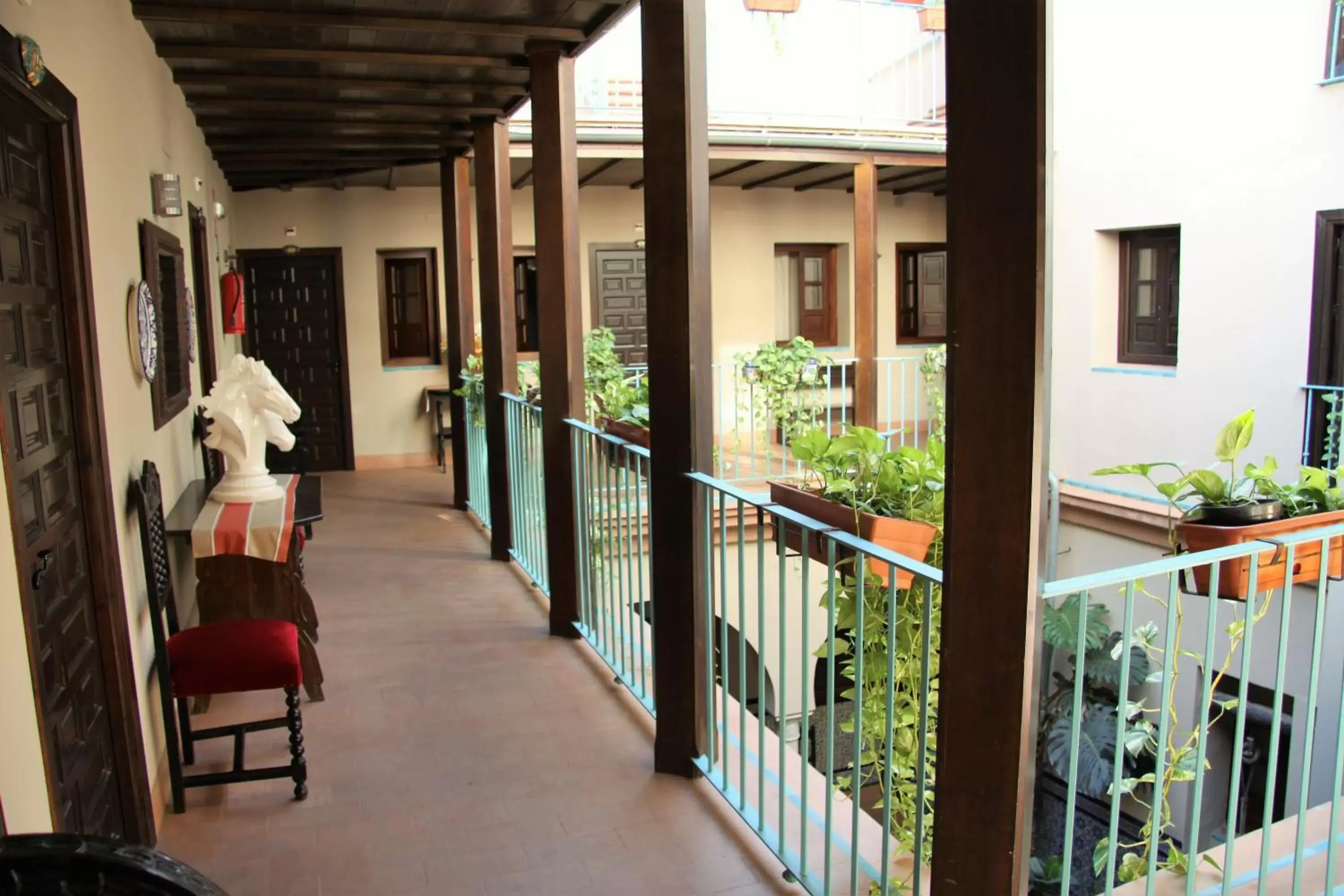 Property building in Hotel Patio de las Cruces