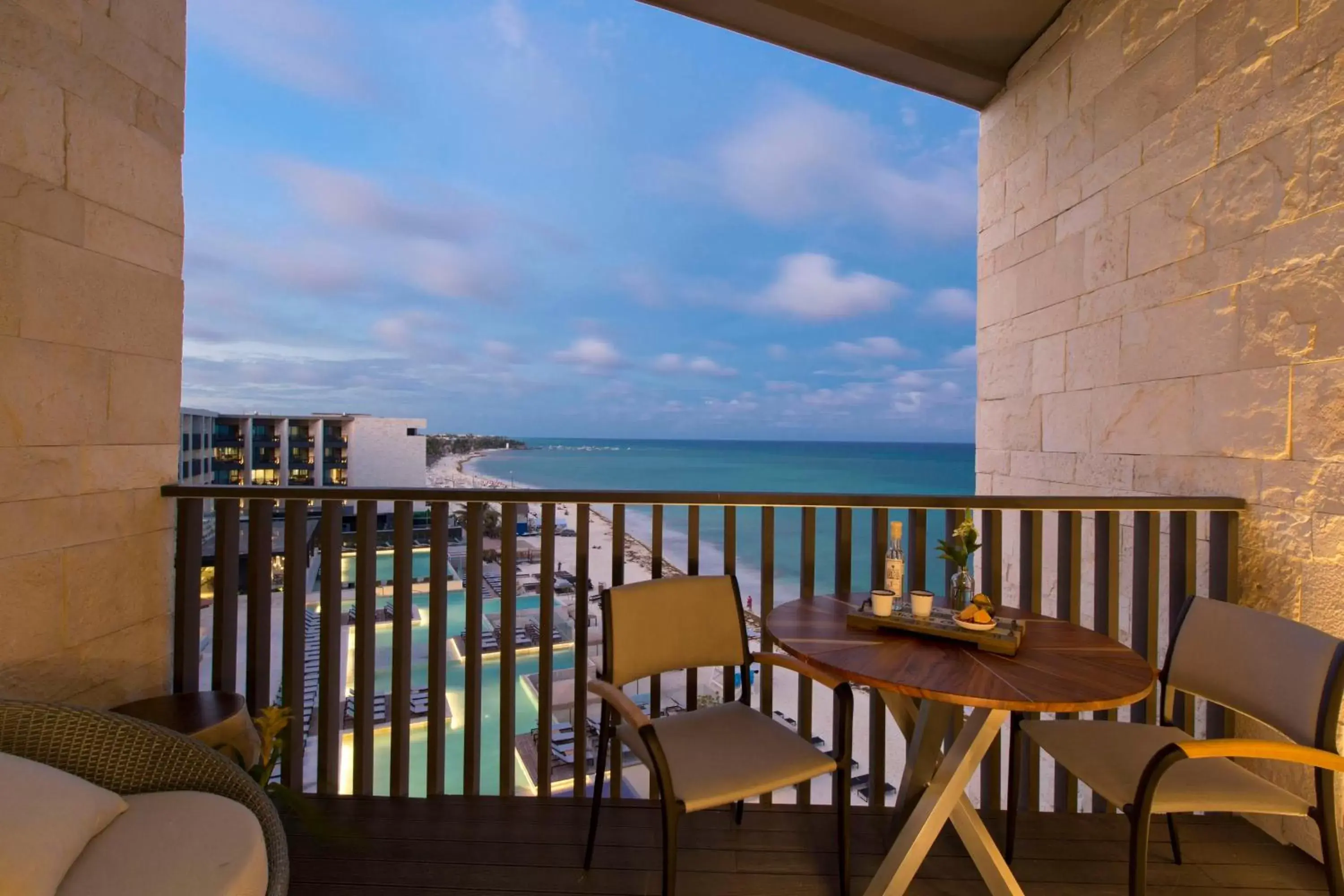 Photo of the whole room, Balcony/Terrace in Grand Hyatt Playa del Carmen Resort