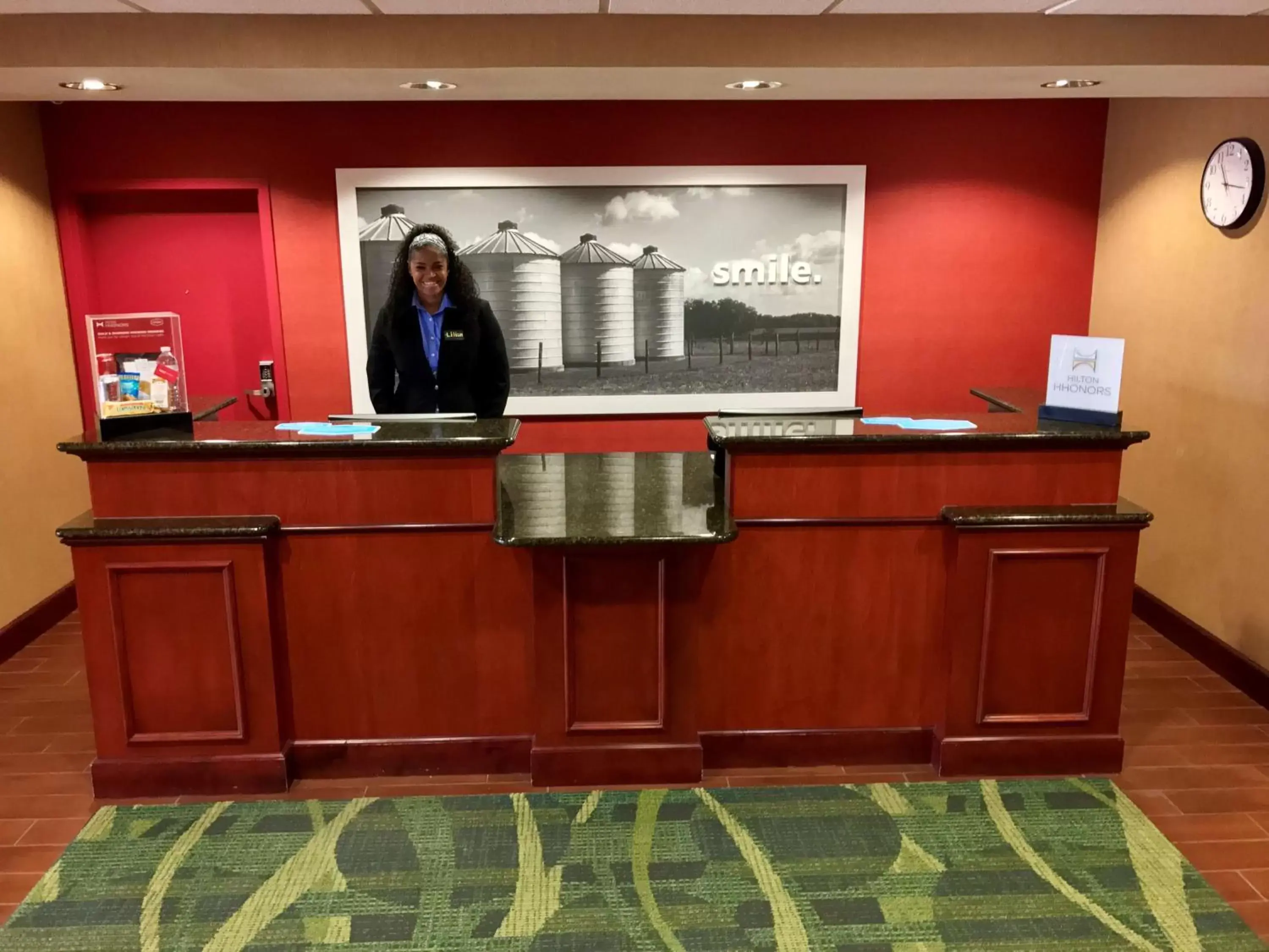 Lobby or reception, Lobby/Reception in Hampton Inn Hays-North of I-70