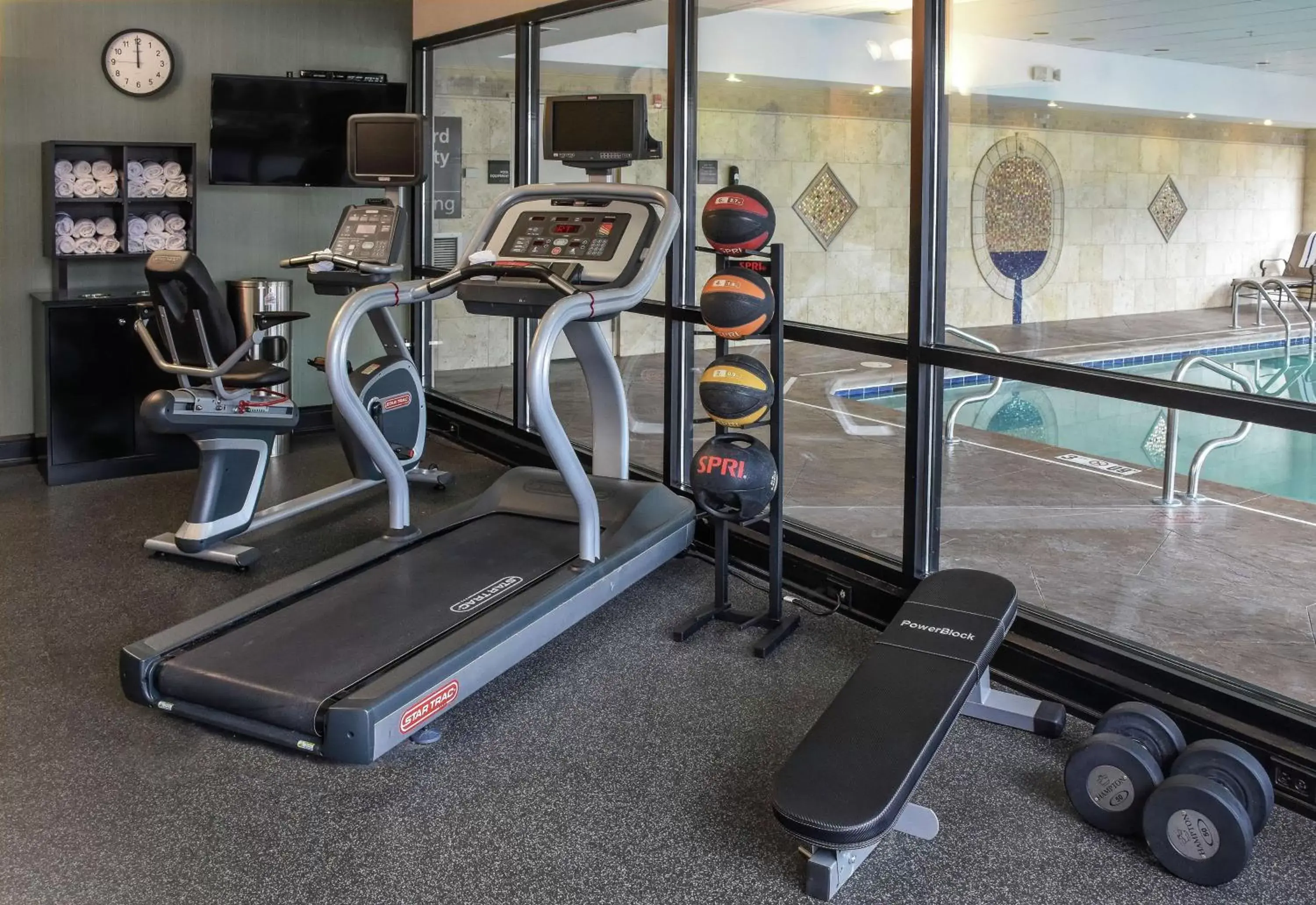 Fitness centre/facilities in Hampton Inn & Suites Youngstown-Canfield Fitness centre/facilities in Hampton Inn & Suites Youngstown-Canfield