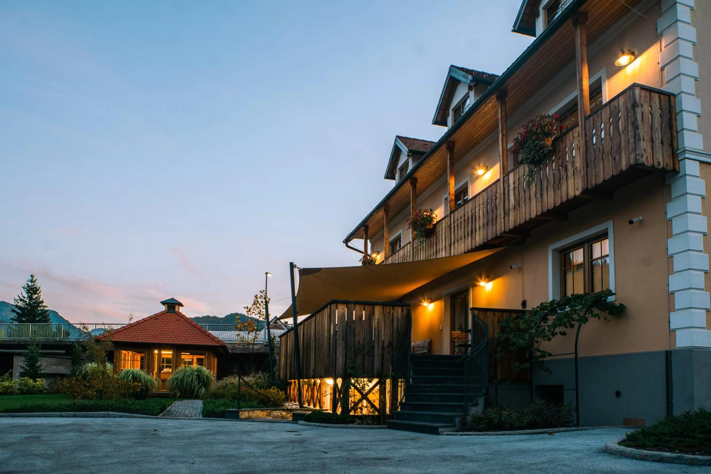 Property building in Hotel Zamorc