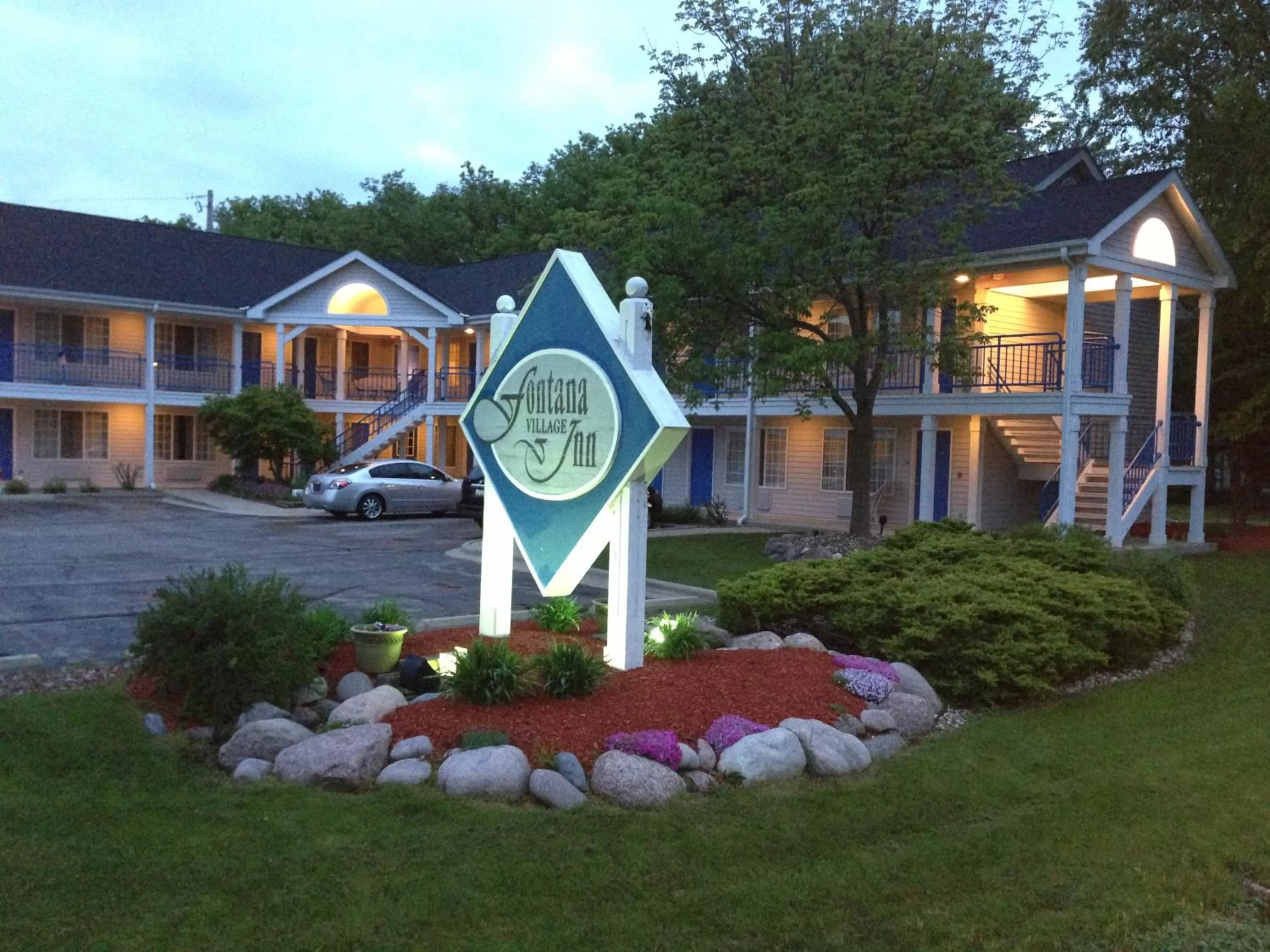 Property building in Fontana Village Inn
