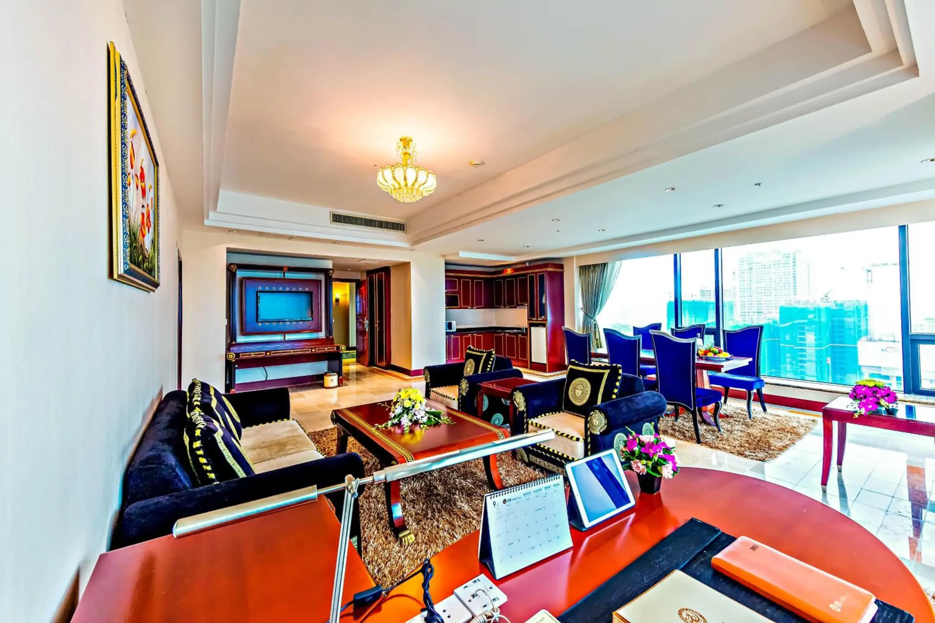 Living room in Grand Plaza Hanoi Hotel