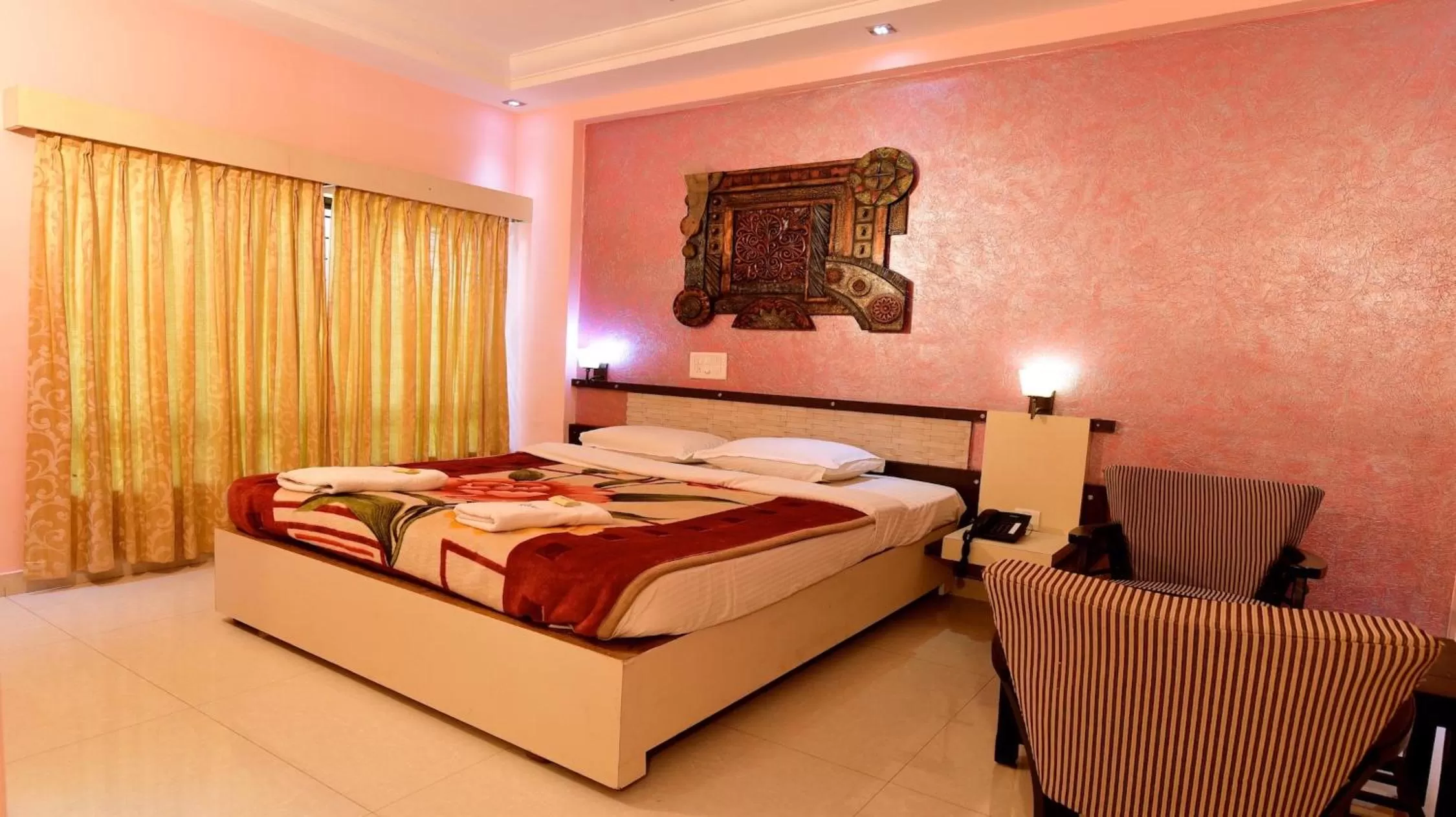 Bedroom, Bed in Hotel Ashlesh Manipal