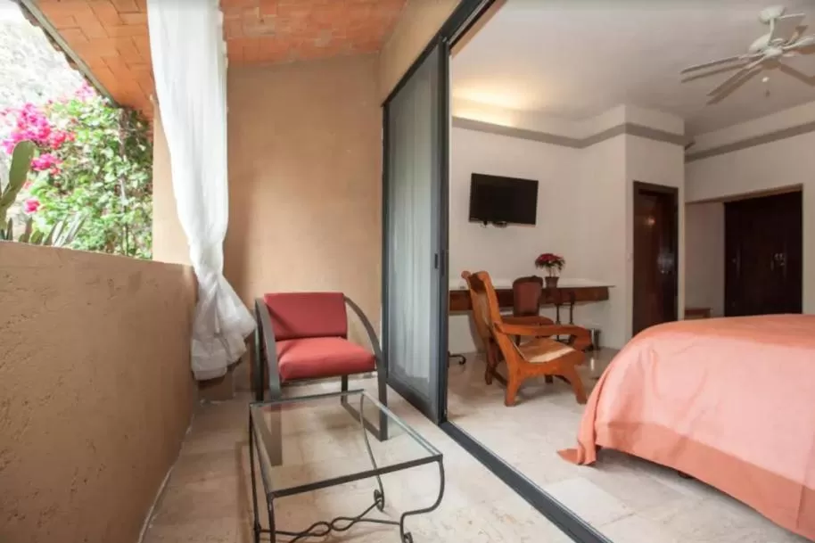 Bed in Orchidelirium Casa Hotel & Salud Estética