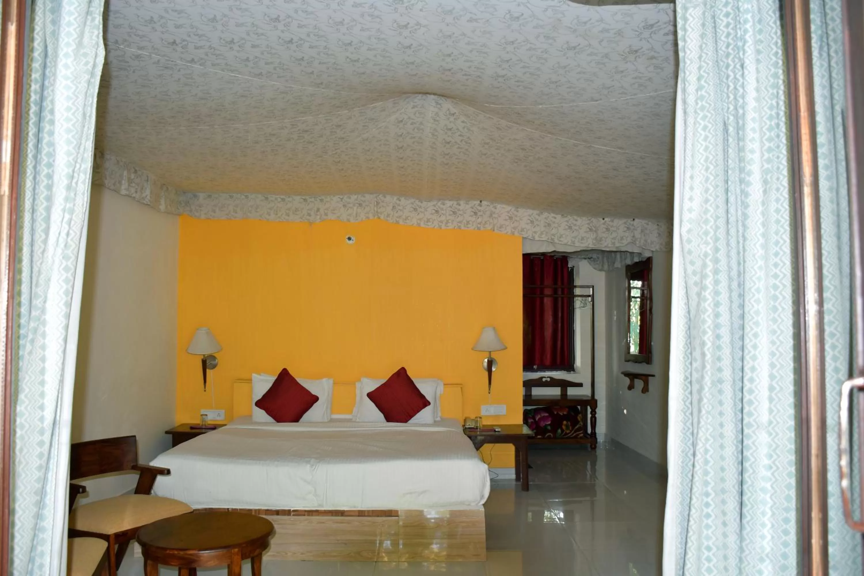 Bed in Sultan Bagh Resort by The Sky Imperial