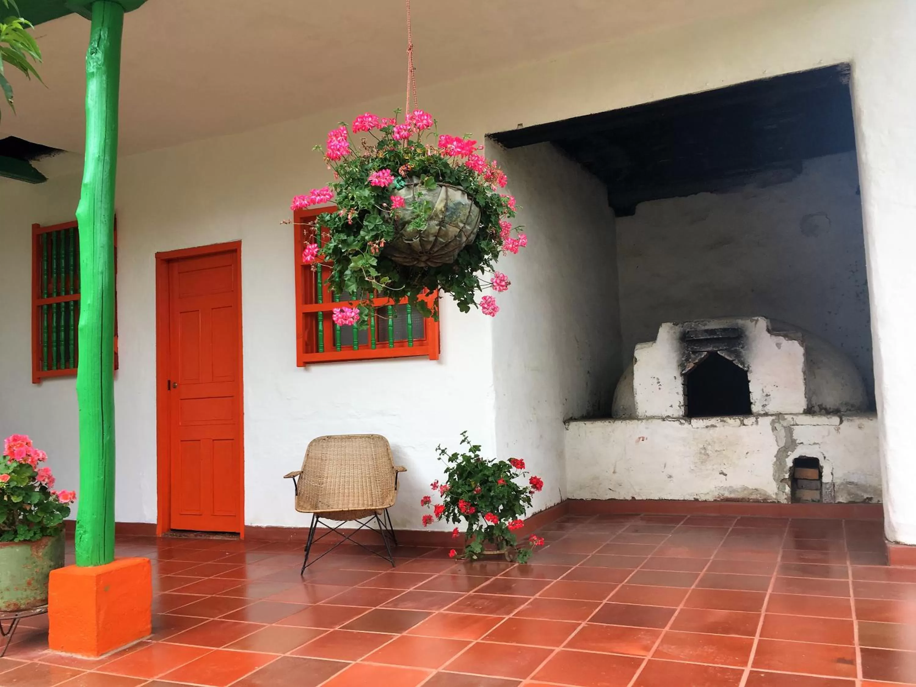 Seating Area in Posada Turistica Nakku
