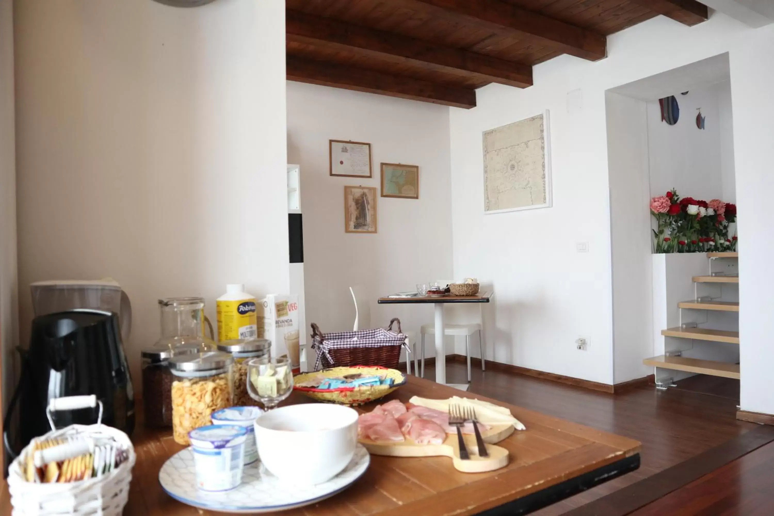 Food and drinks in Cuscino e Cappuccino B&B