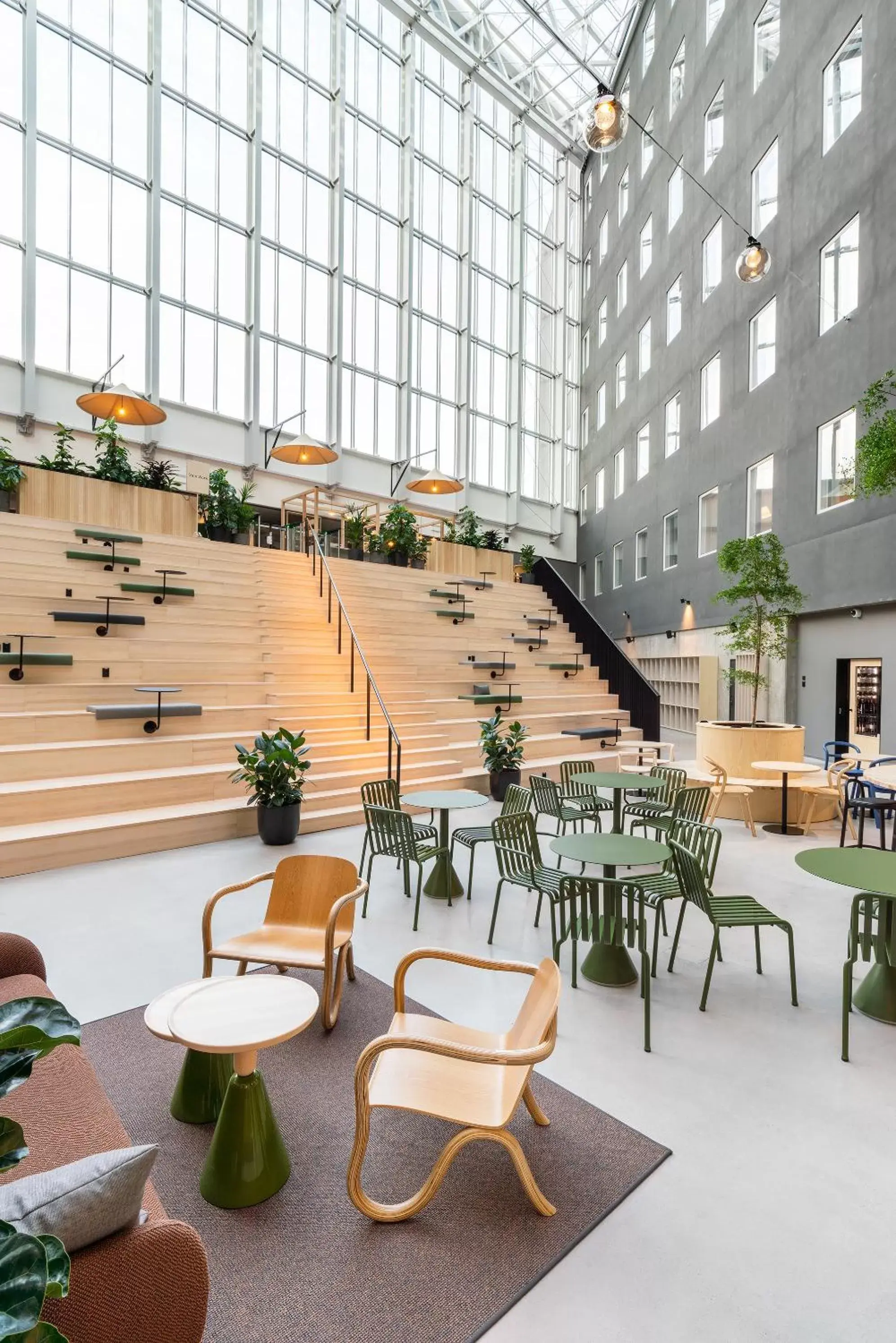 Lobby or reception, Restaurant/Places to Eat in VALO Hotel & Work Helsinki