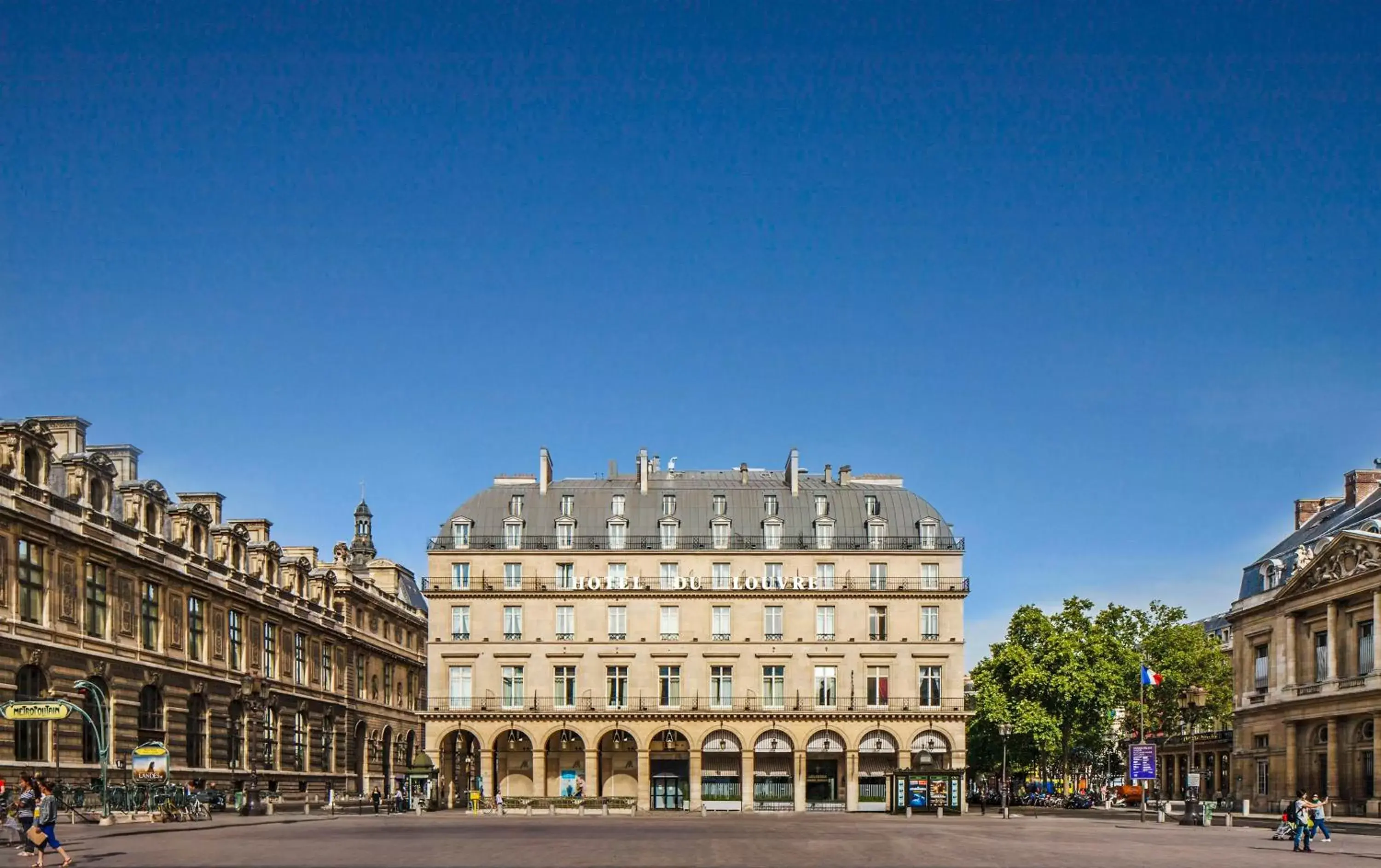 Property building in Hôtel du Louvre, in The Unbound Collection by Hyatt