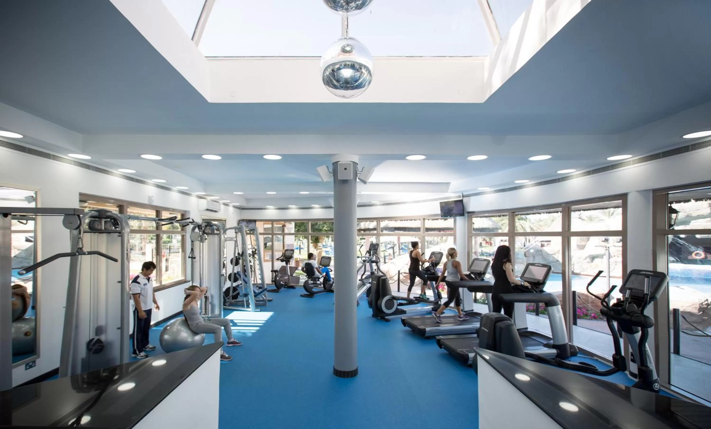 Fitness centre/facilities in Danat Al Ain Resort