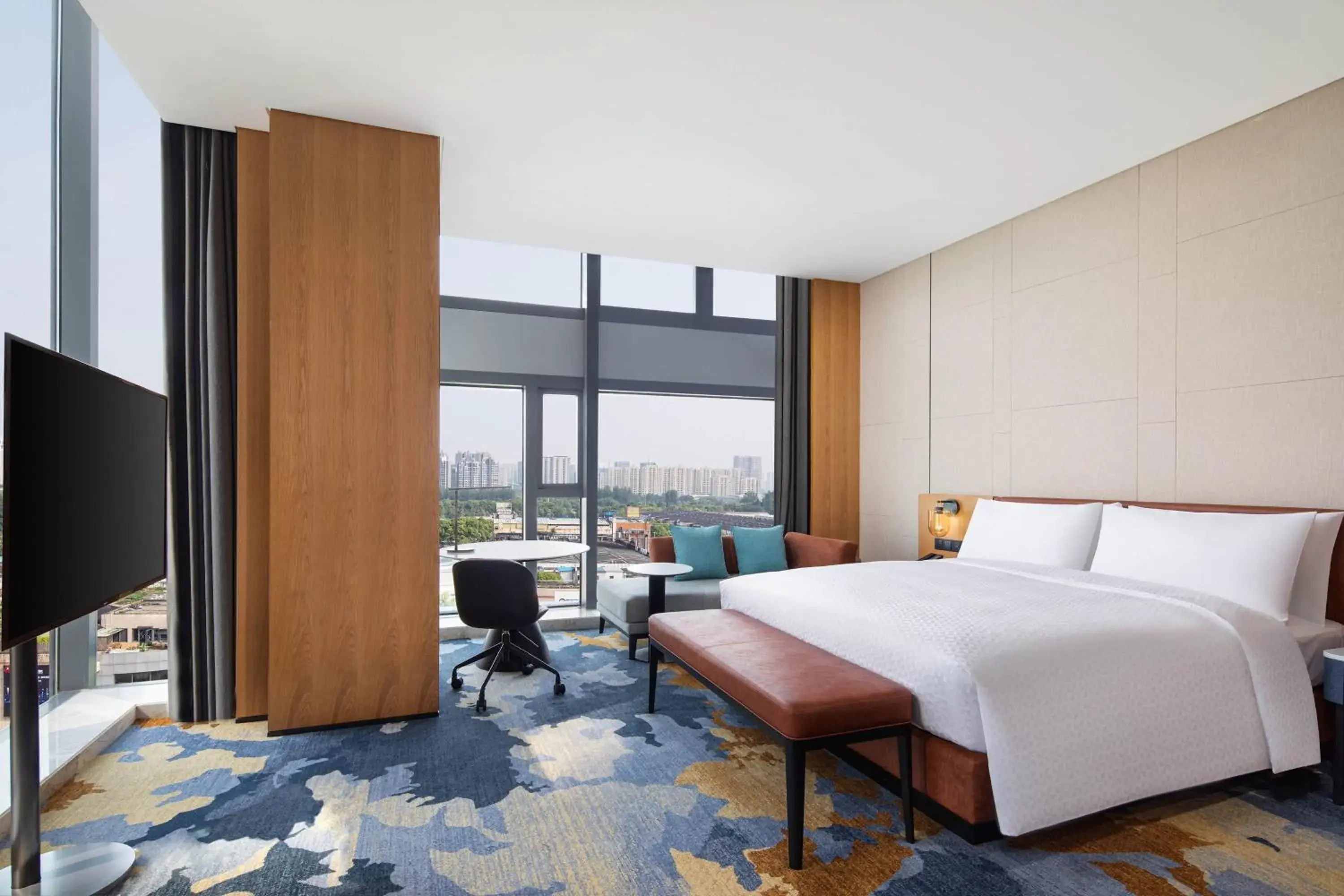 Photo of the whole room in Four Points by Sheraton Shanghai Jiading