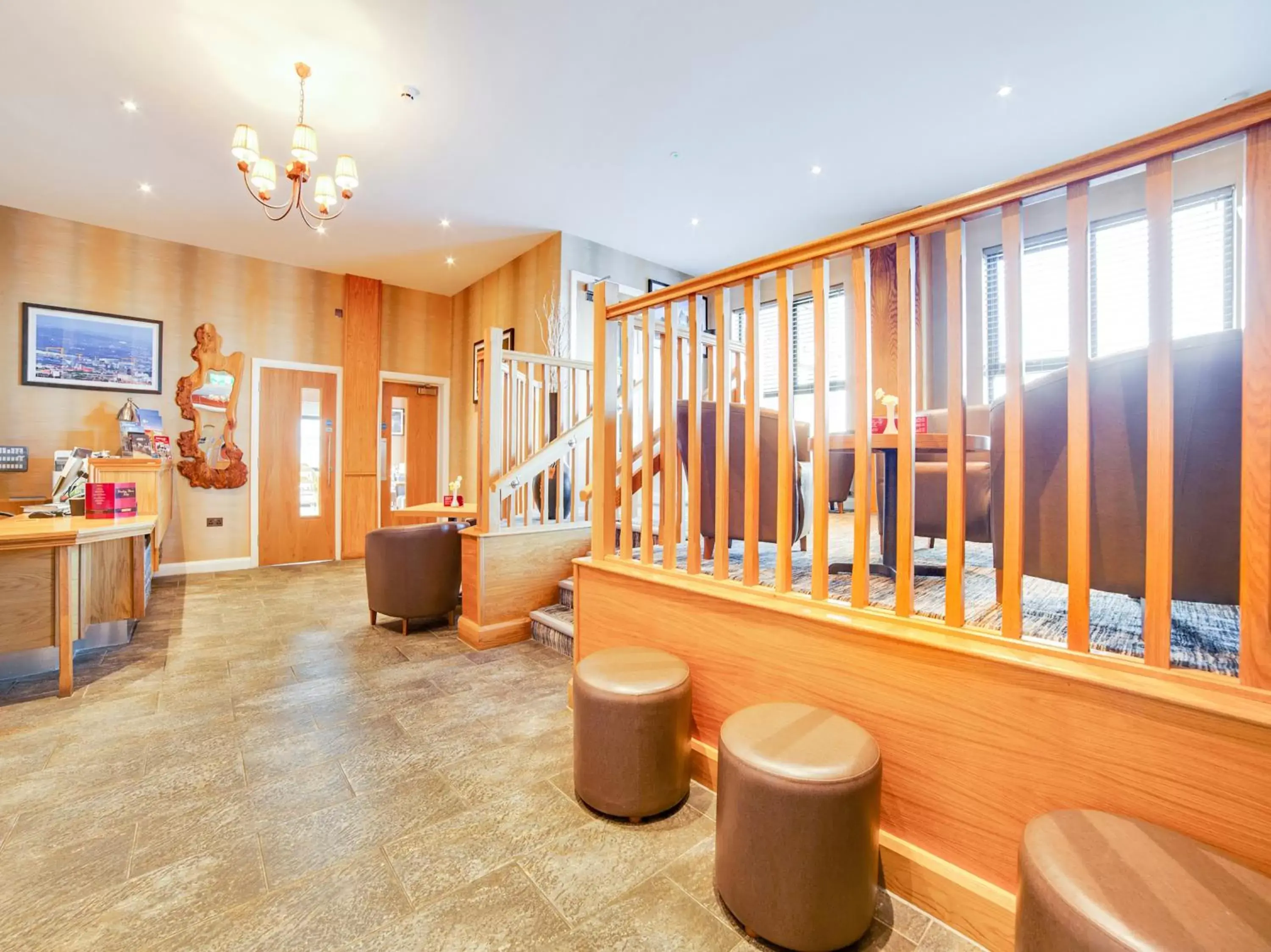 Lobby or reception, Lobby/Reception in Standing Stones Lodge