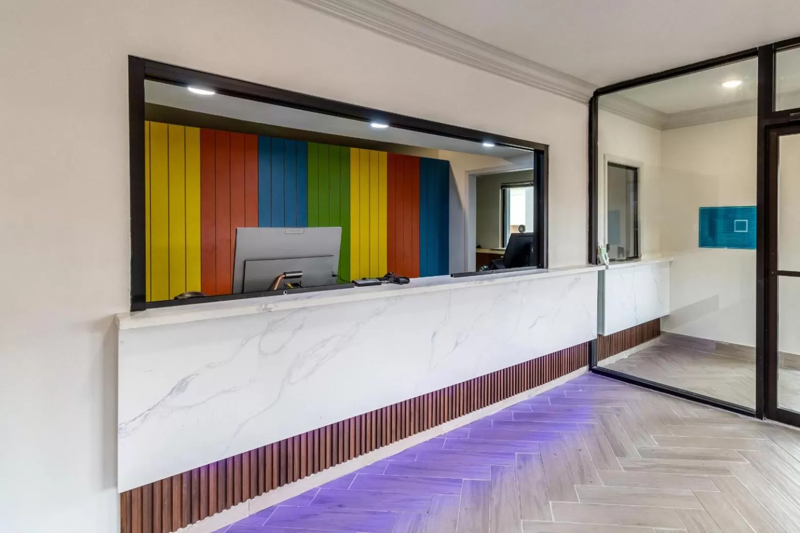 Lobby or reception, Bed in Signature Inn Houston Galleria