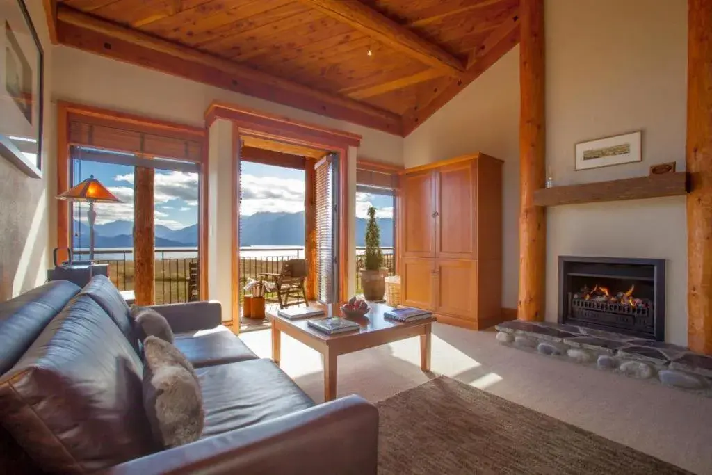 Seating Area in Fiordland Lodge